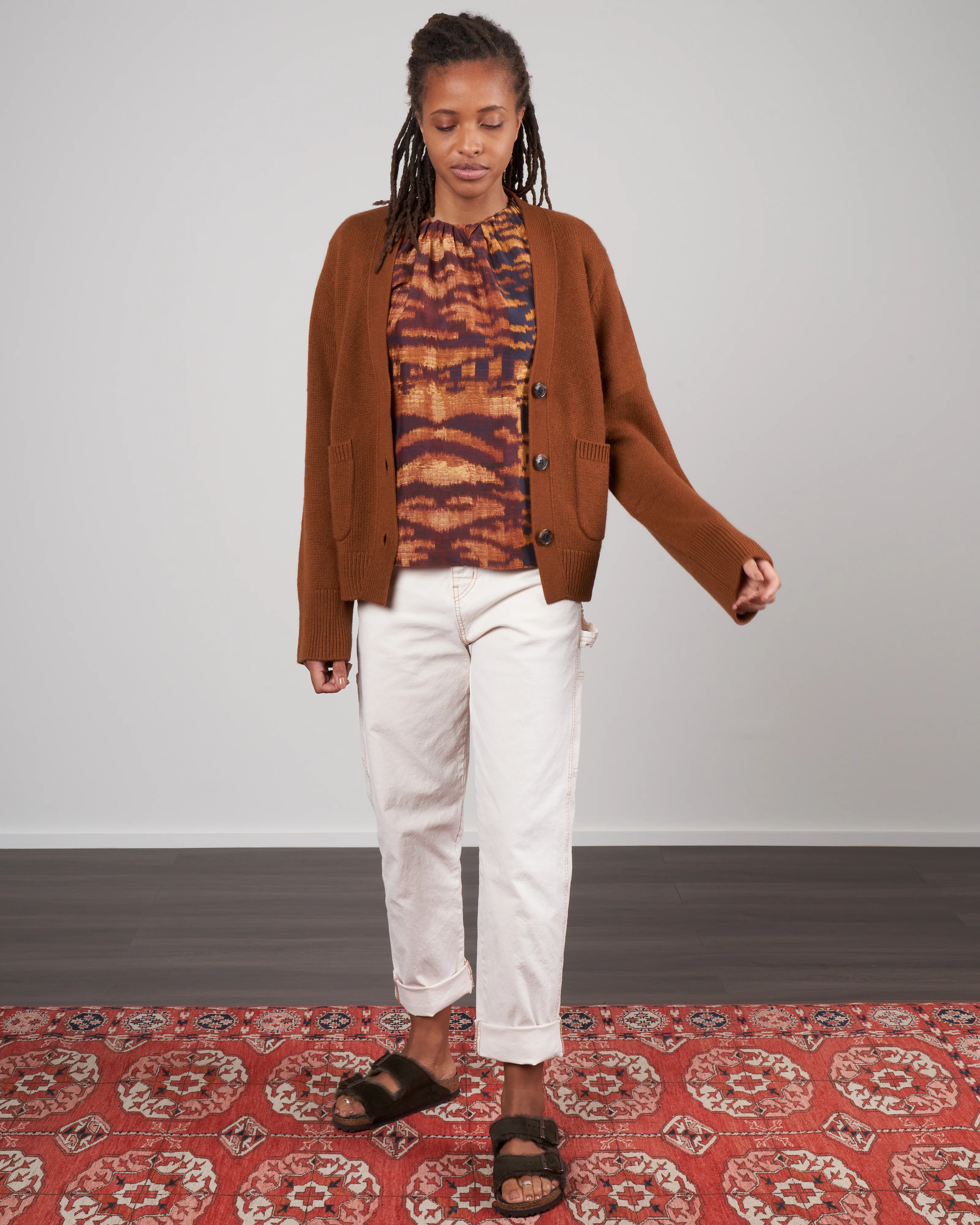 danni cardigan - cinnamon - Image 2