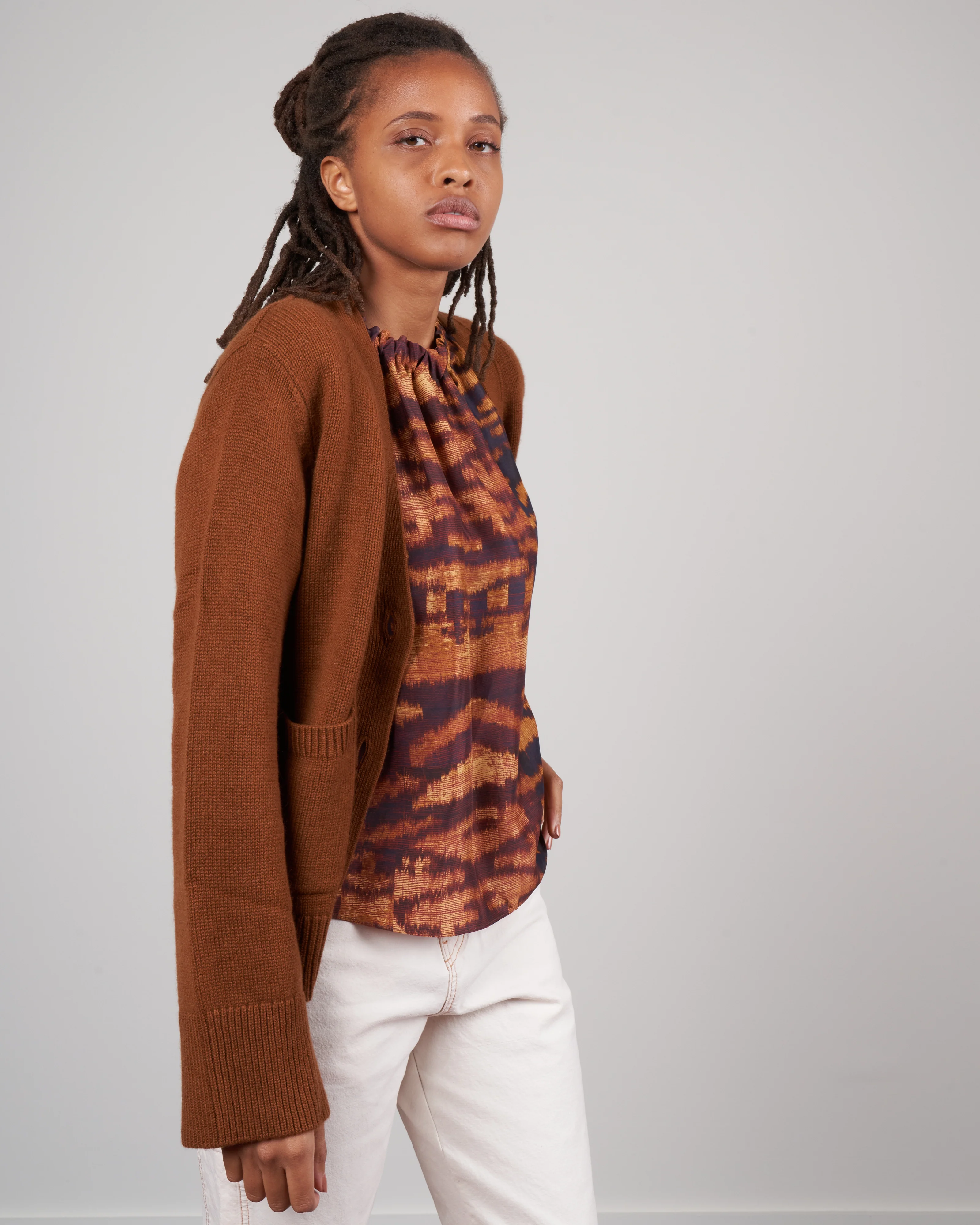 danni cardigan - cinnamon - Image 3