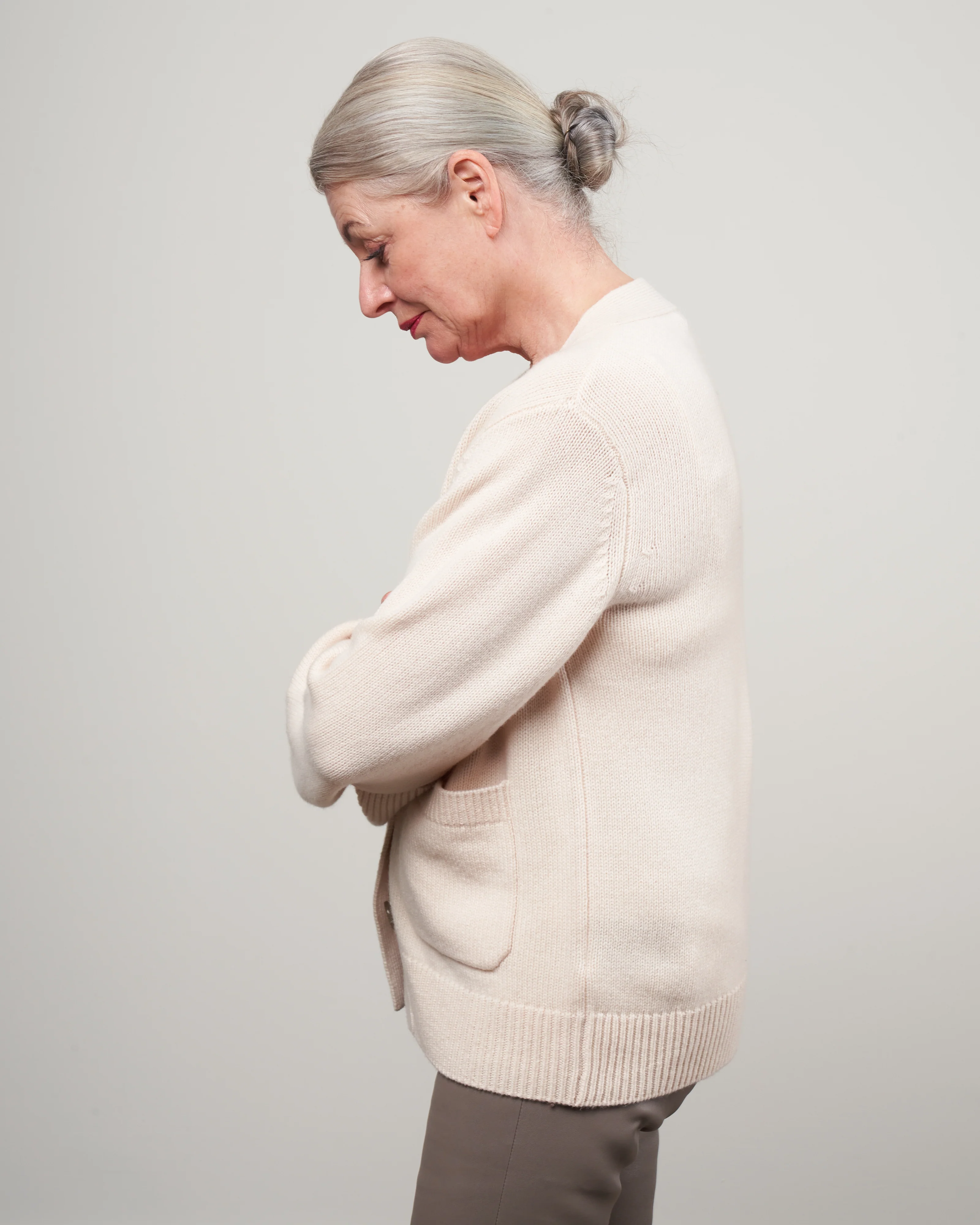 danni cardigan - pearl - Image 3