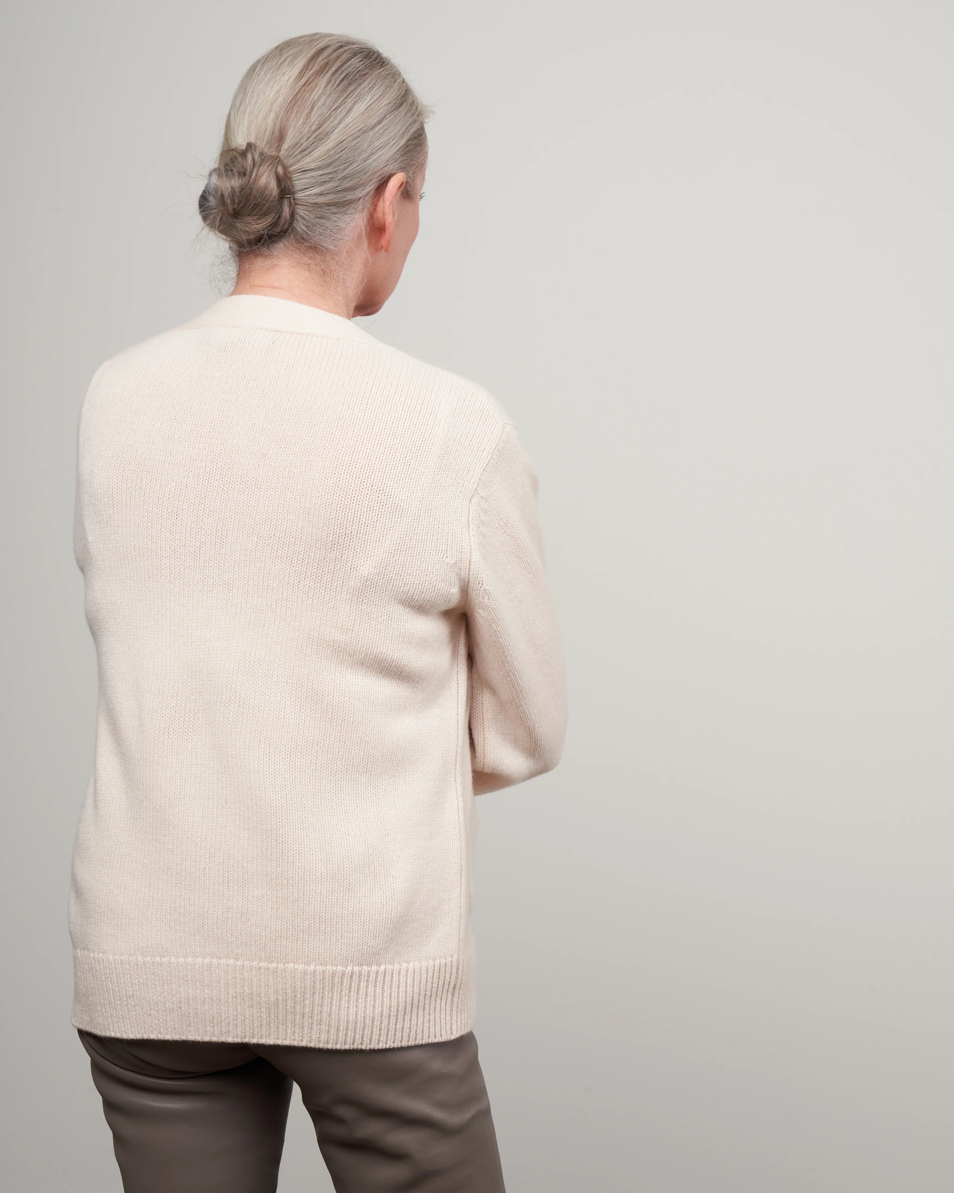 danni cardigan - pearl - Image 4
