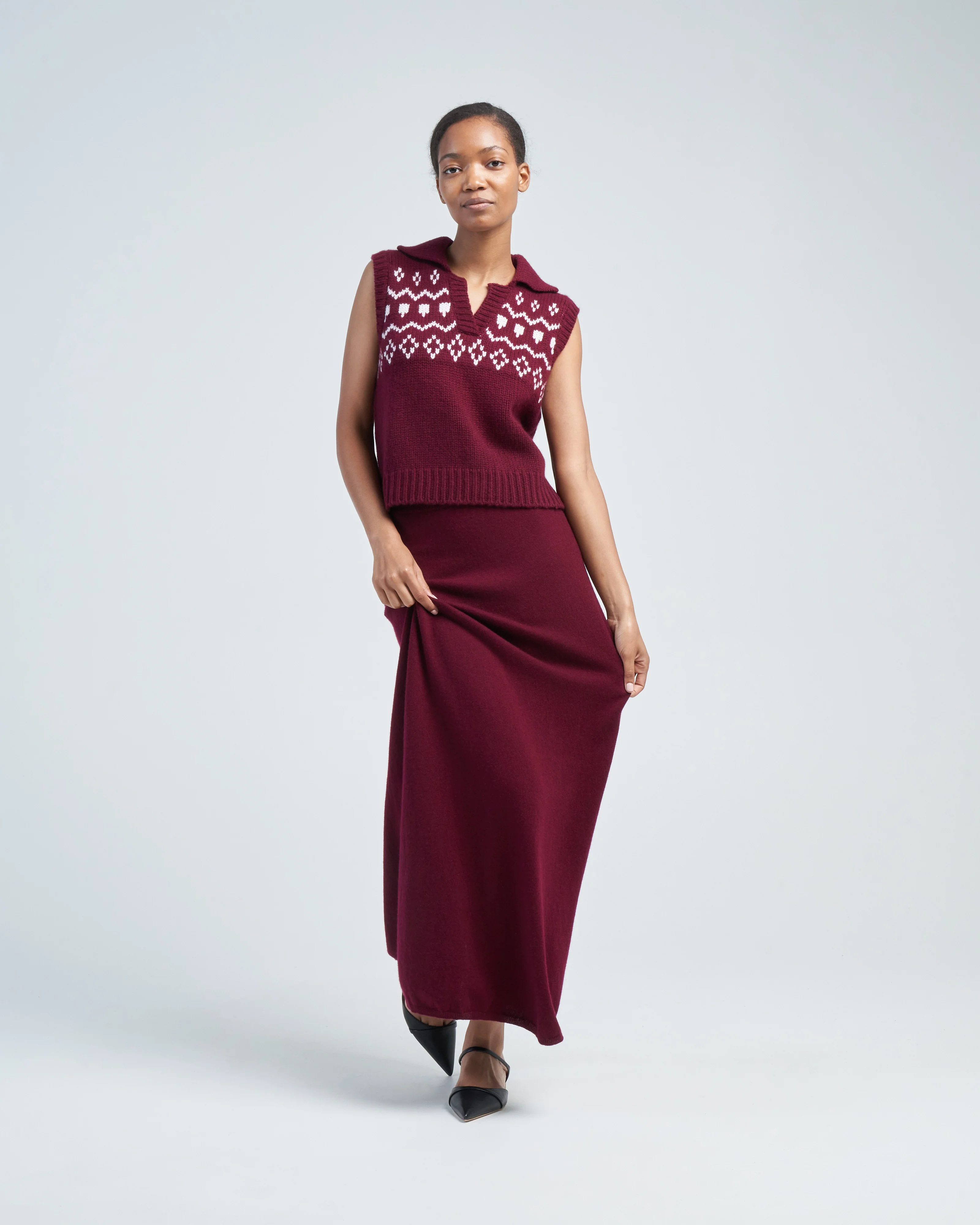 dolly skirt - cherry - Image 2
