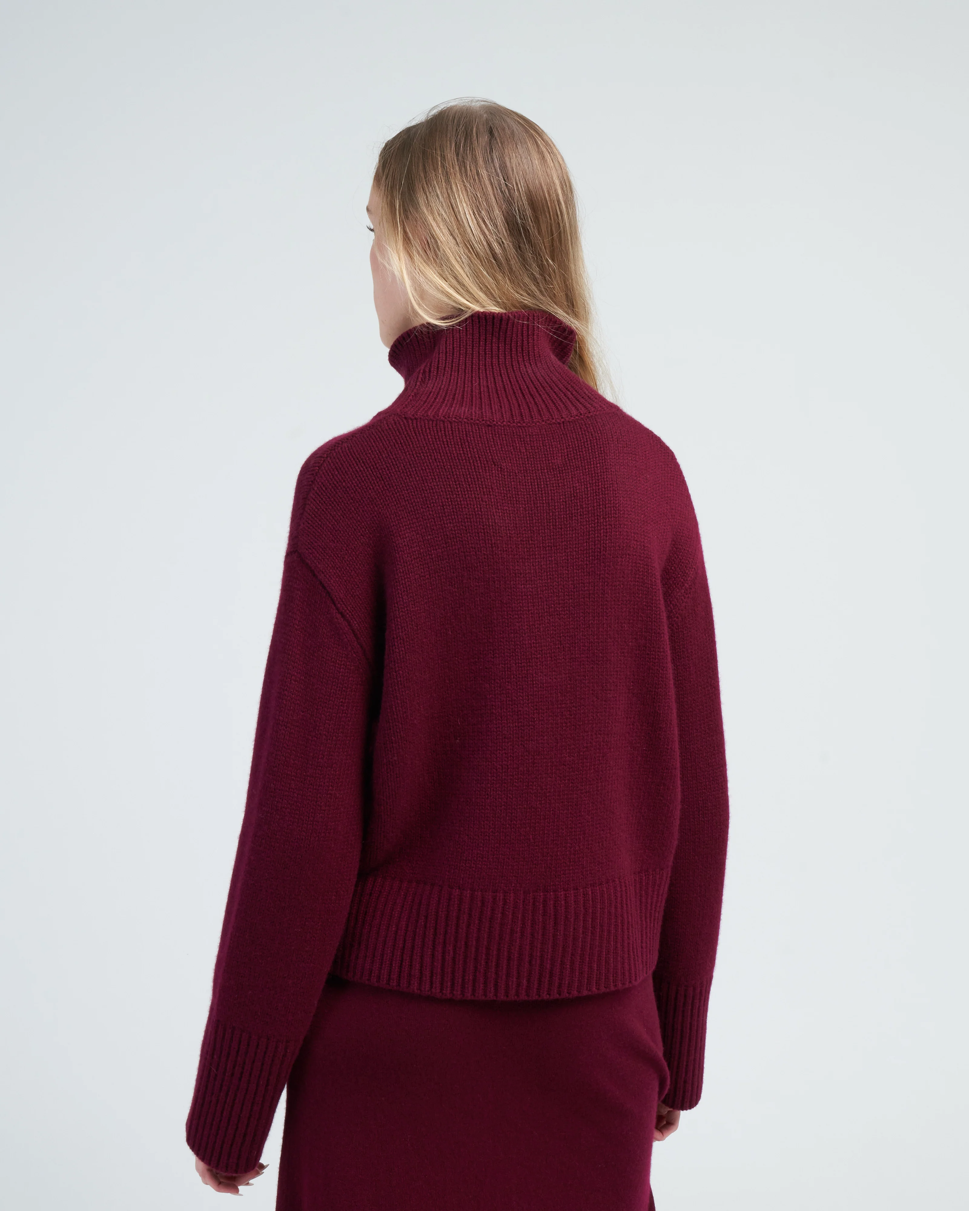 fleur sweater - cherry - Image 4