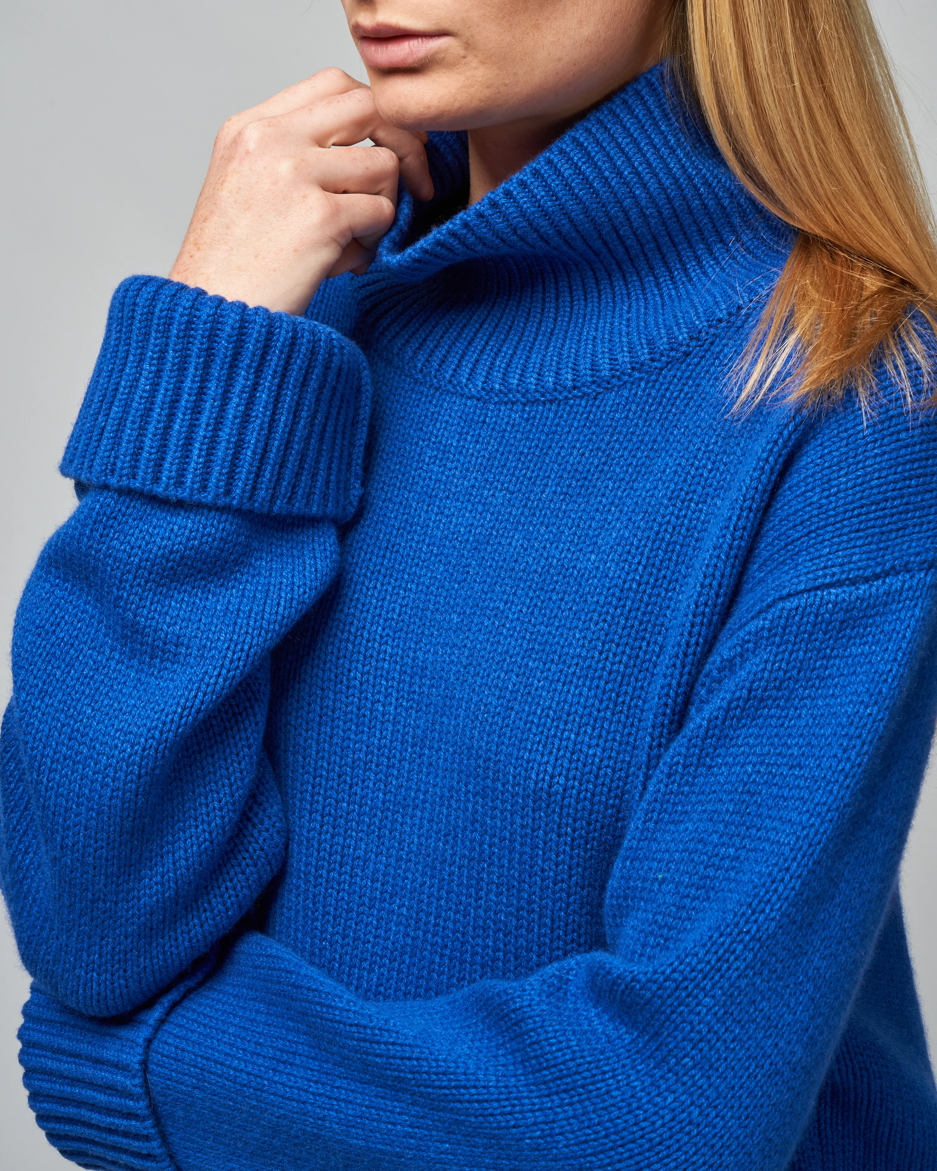fleur sweater - cobalt blue - Image 5