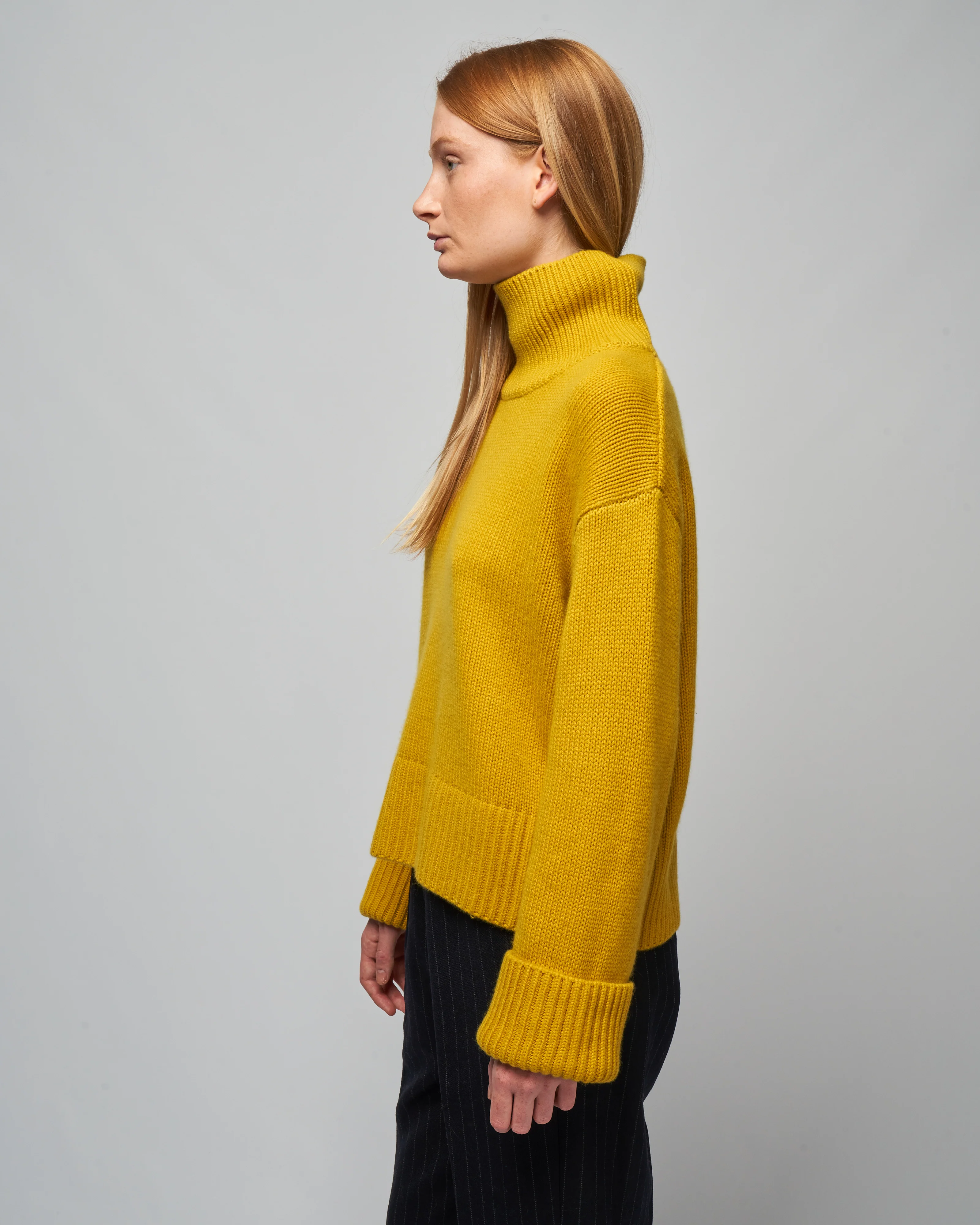 fleur sweater - dijon - Image 3