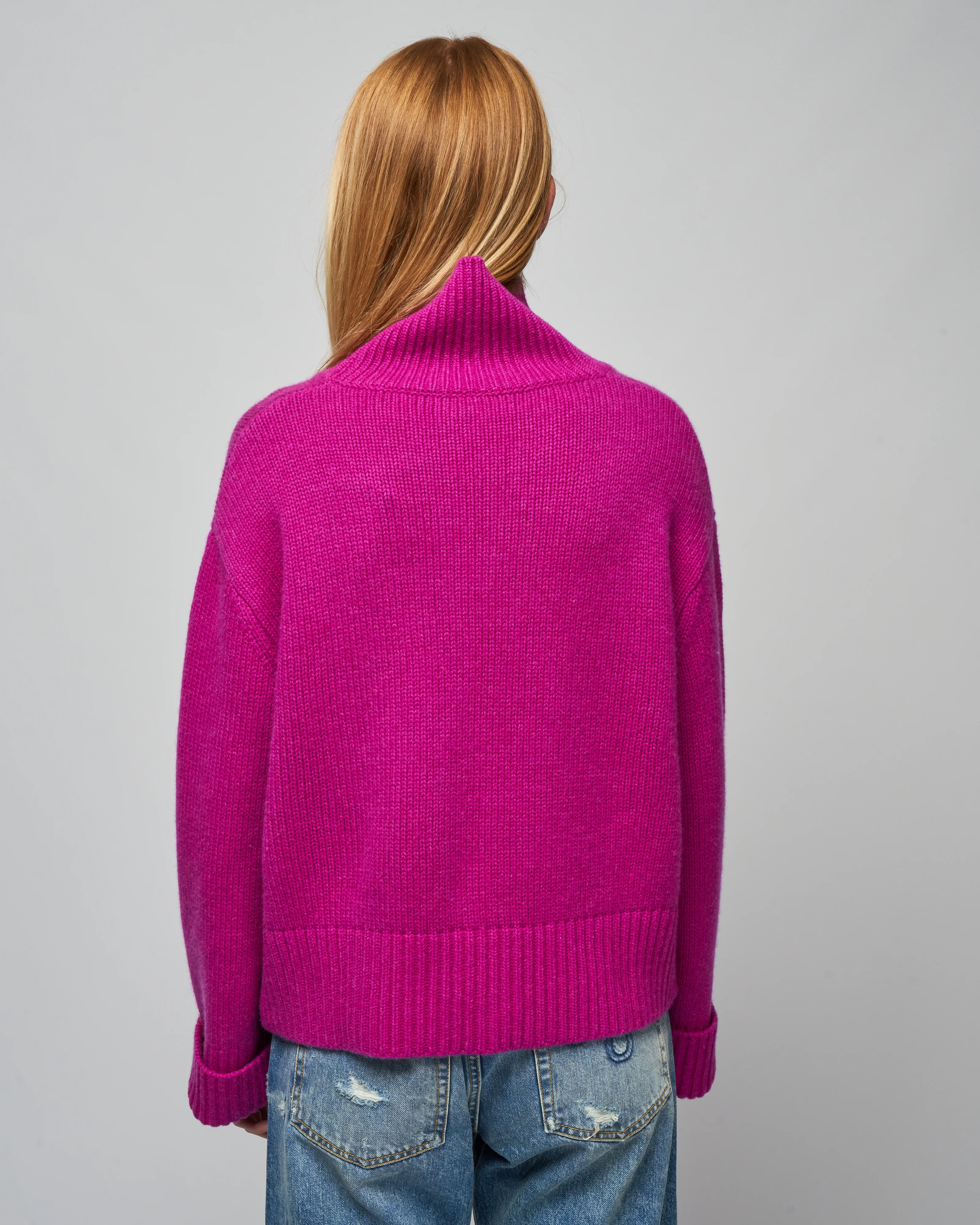 fleur sweater - mulberry - Image 4