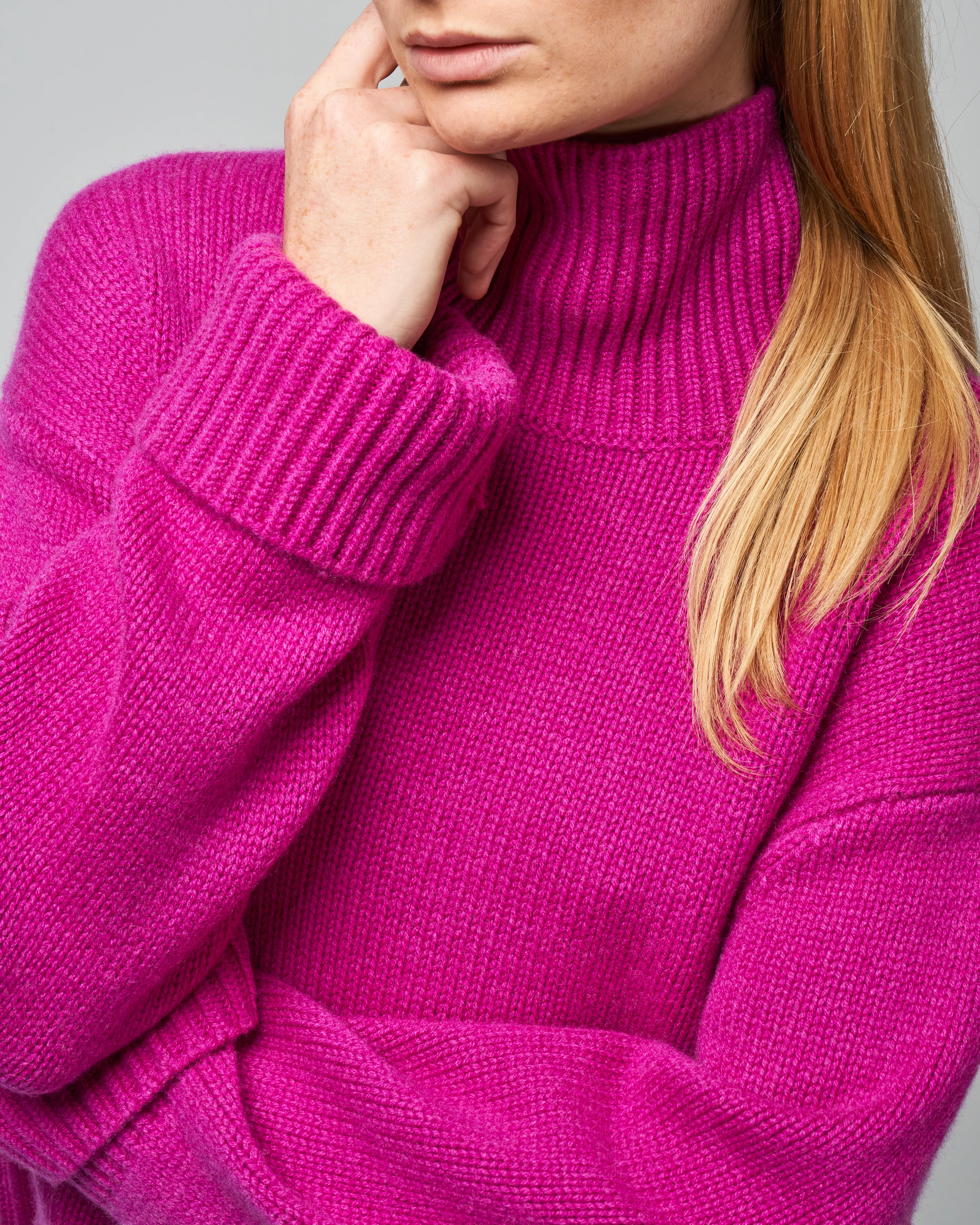 fleur sweater - mulberry - Image 5