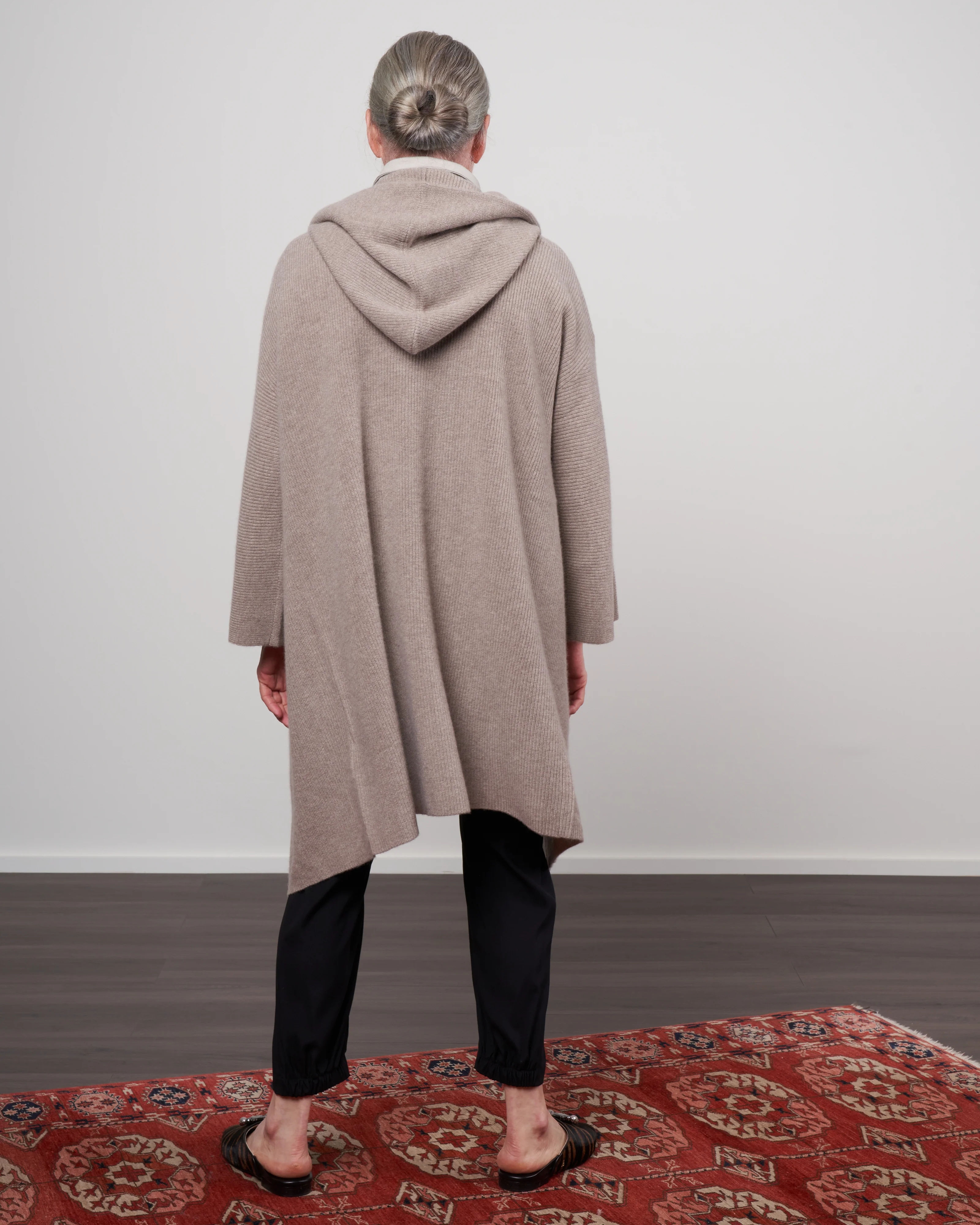 harper cardigan - taupe - Image 2