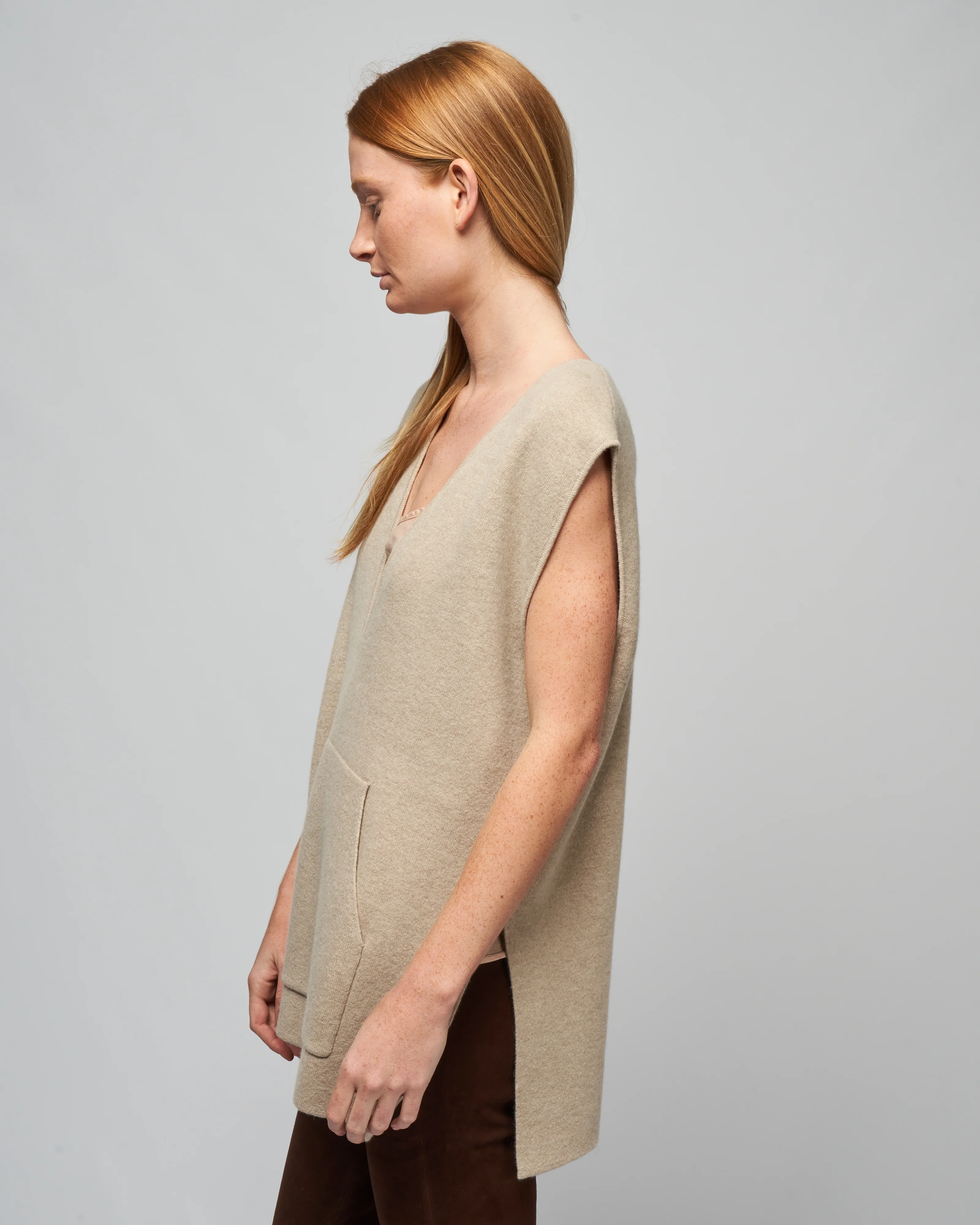 jennifer vest - sand - Image 3