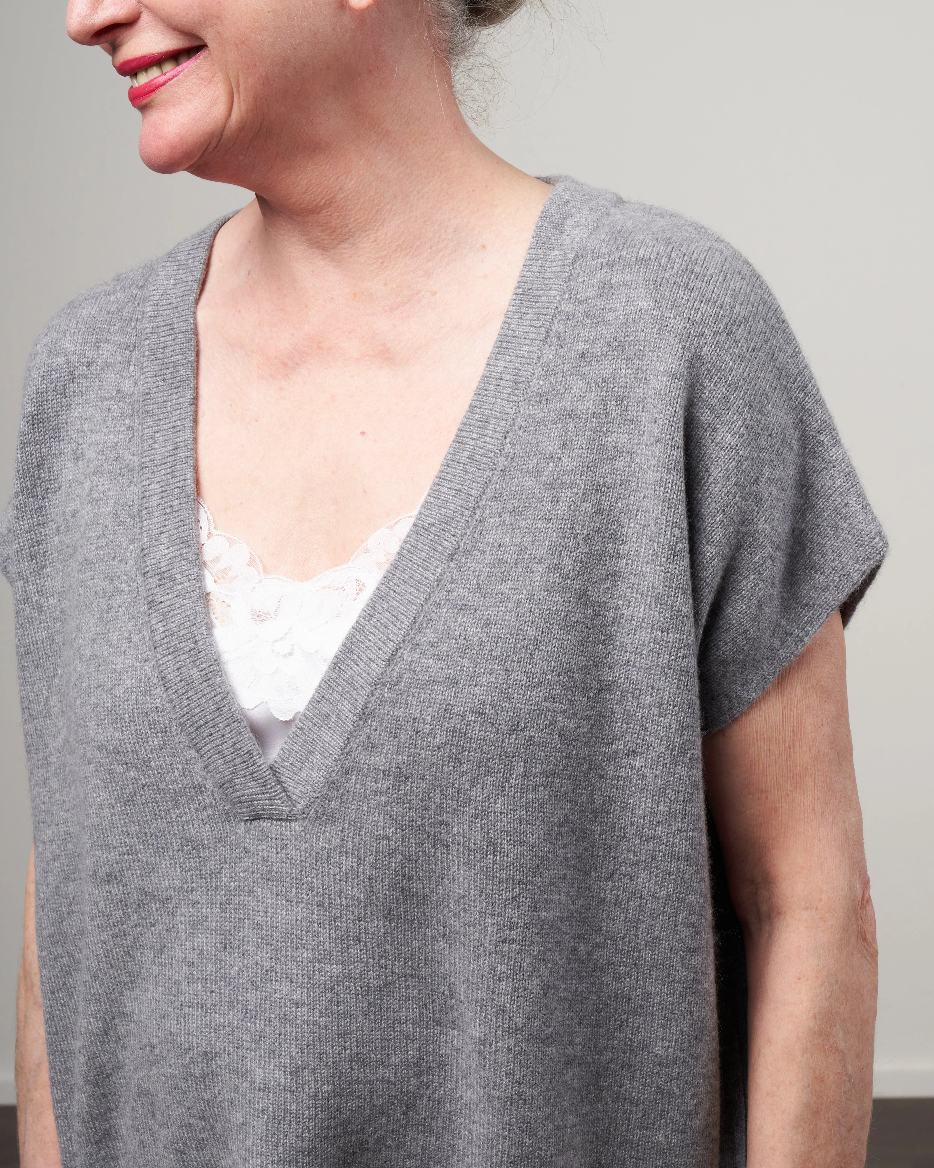 linn vest - grey - Image 5