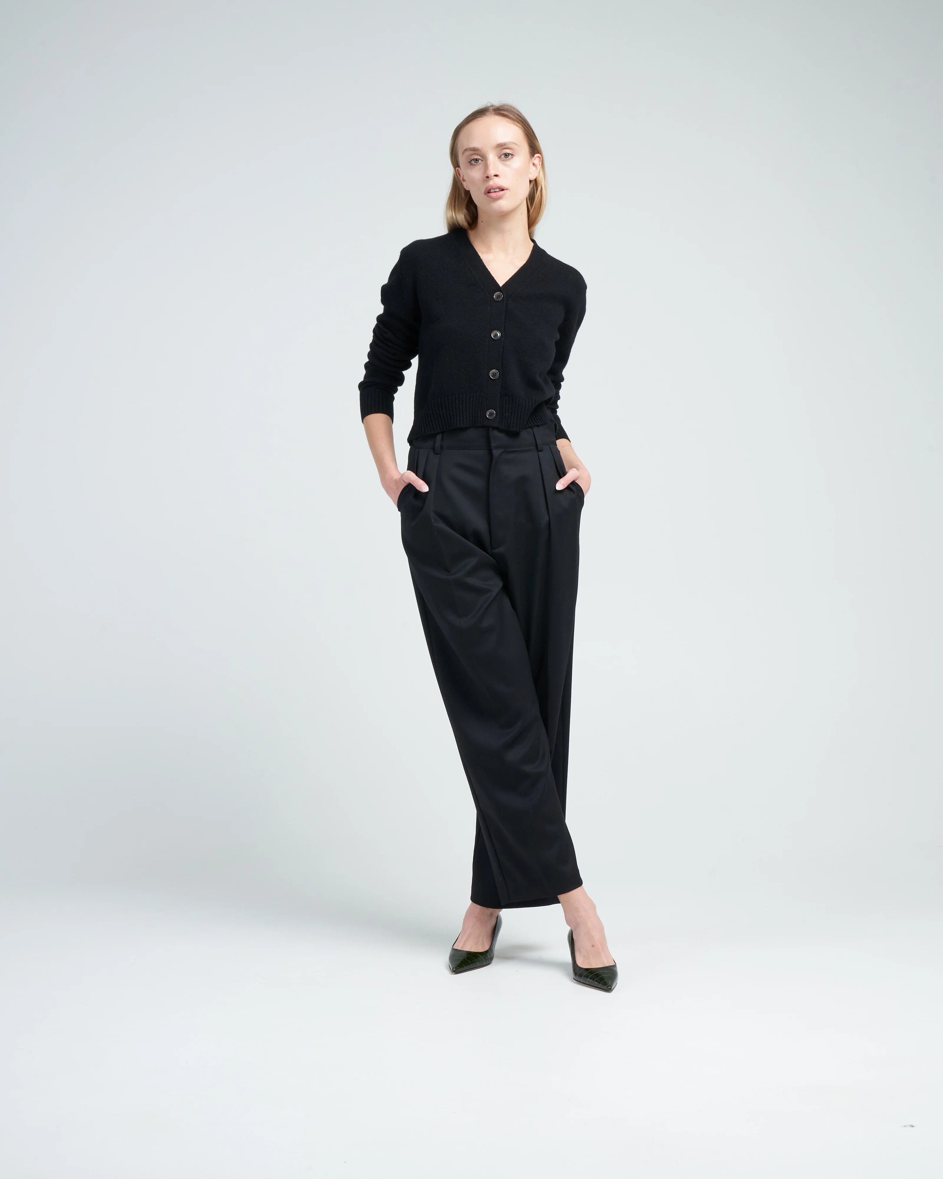 marion cardigan - black - Image 2