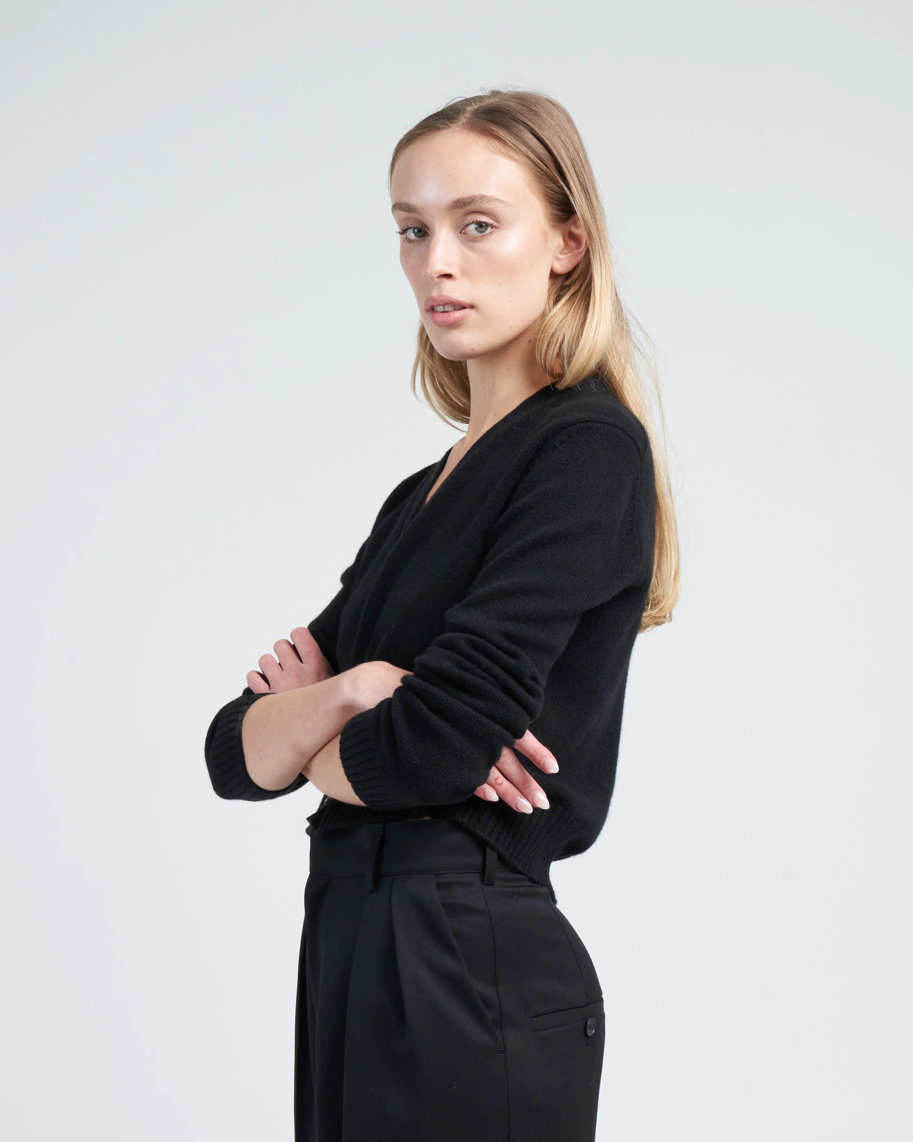 marion cardigan - black - Image 3