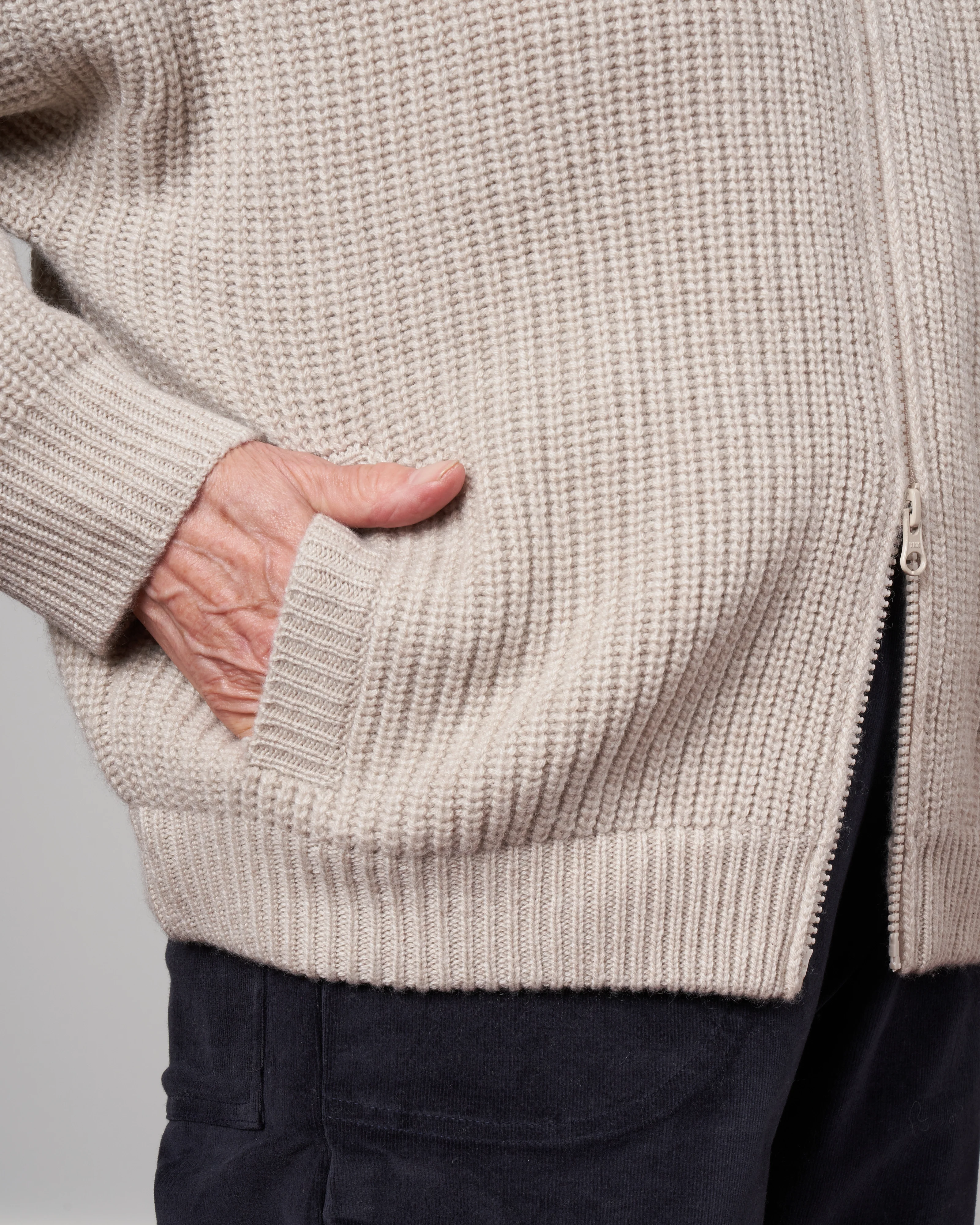 mella cardigan - sand - Image 6