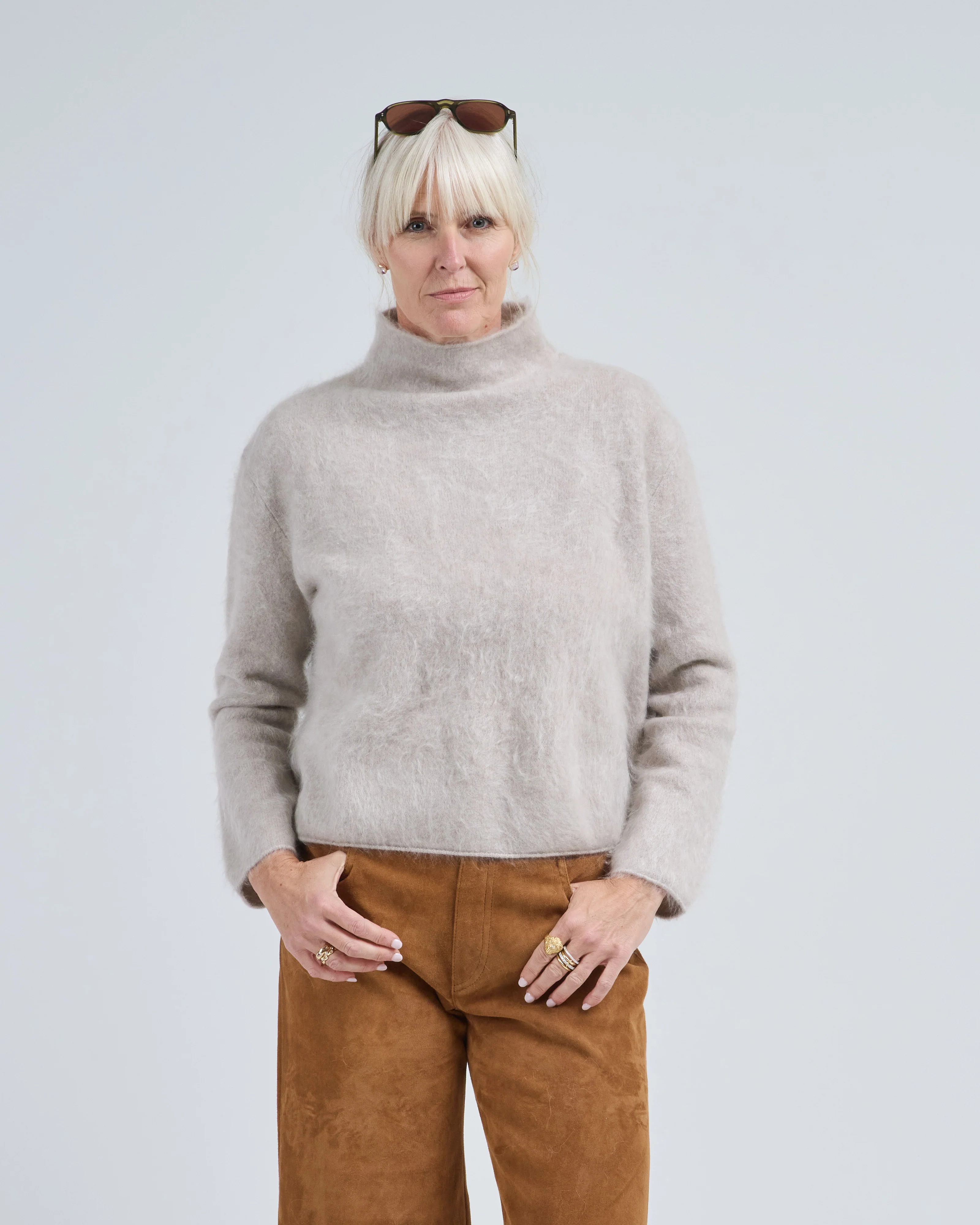 sandy brushed sweater - Image 3