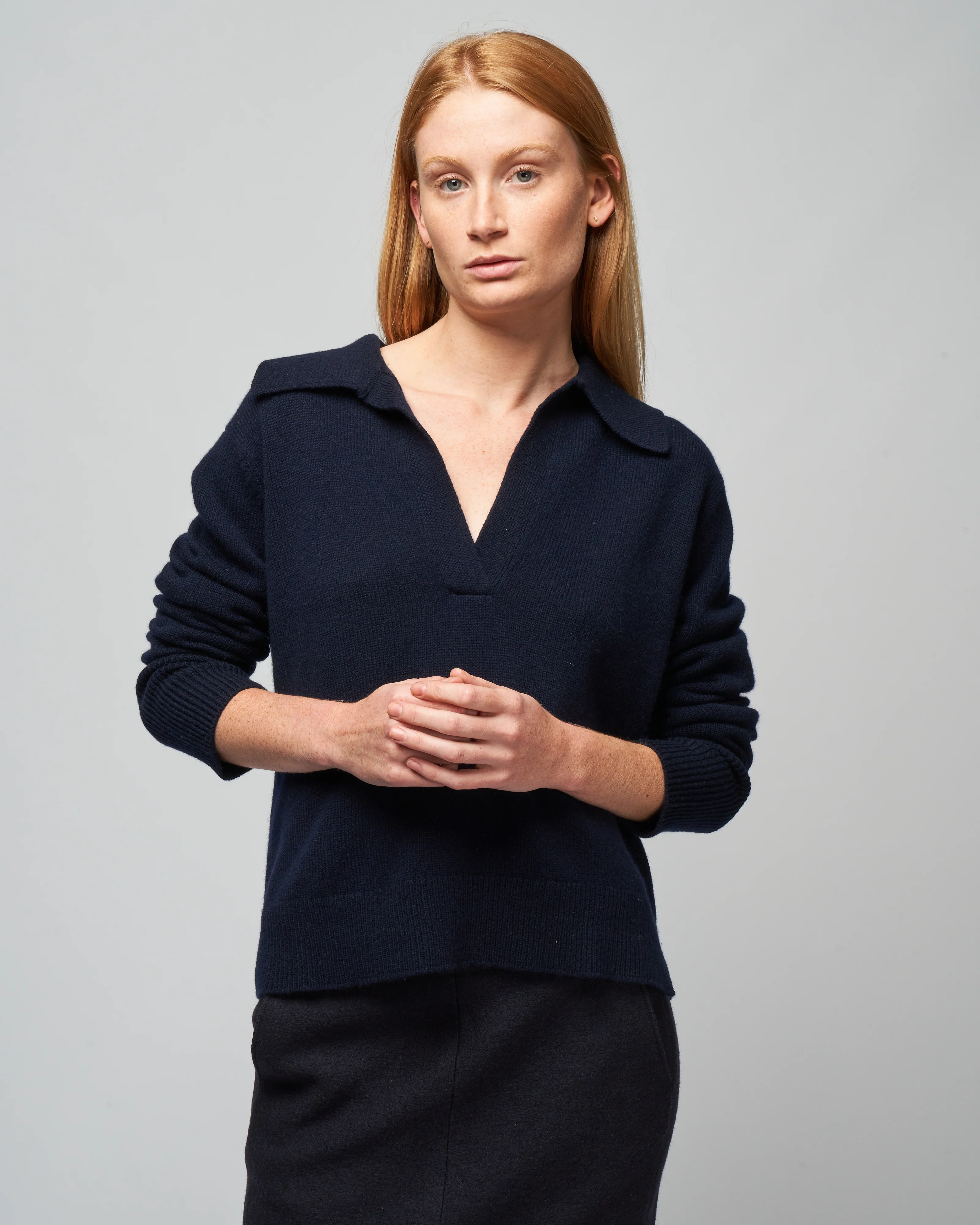 serena sweater - navy