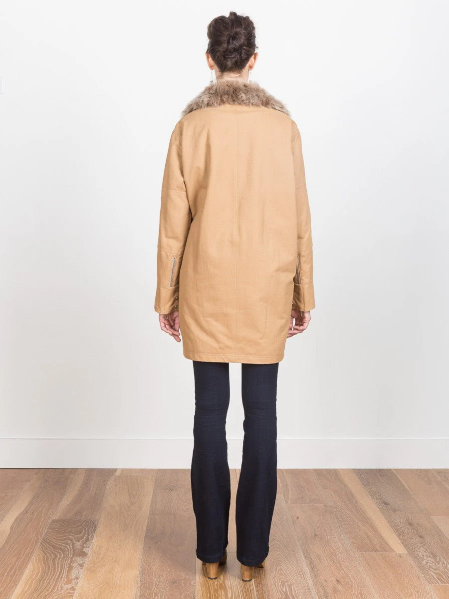 shearling anorak - Image 3