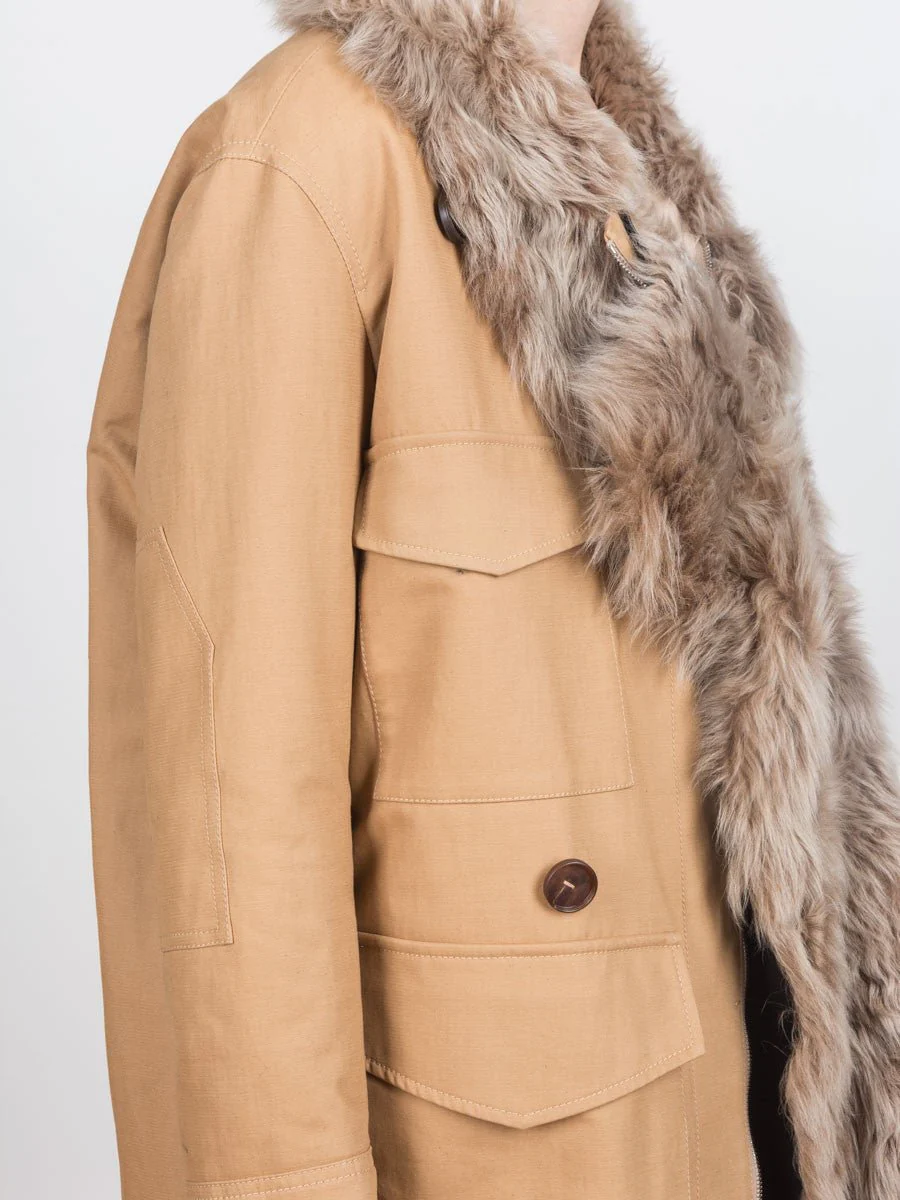 shearling anorak - Image 4