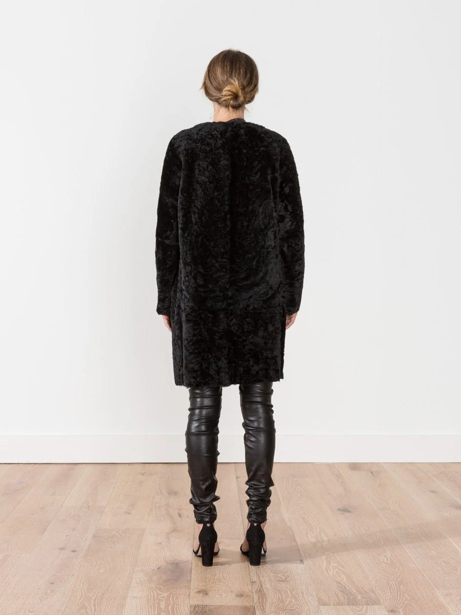 shearling coat - Image 3