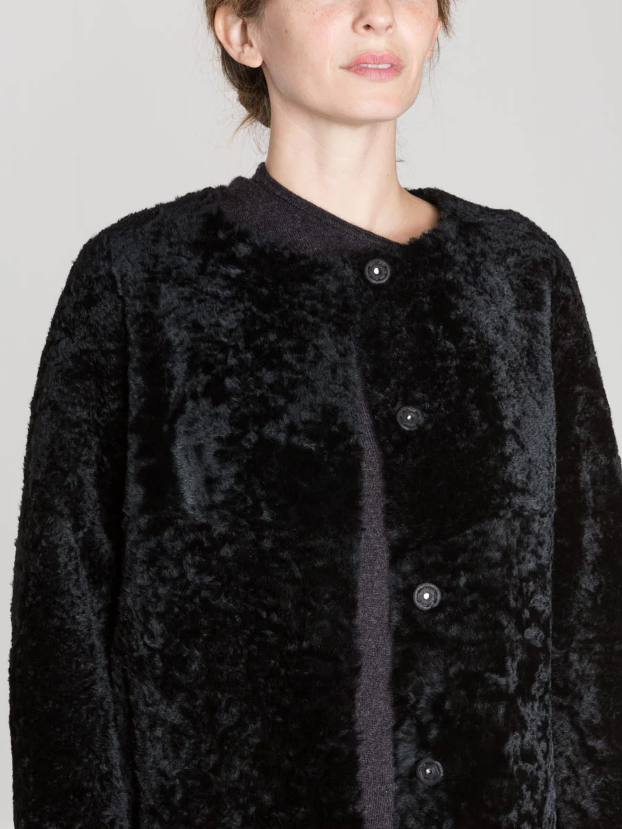 shearling coat - Image 5