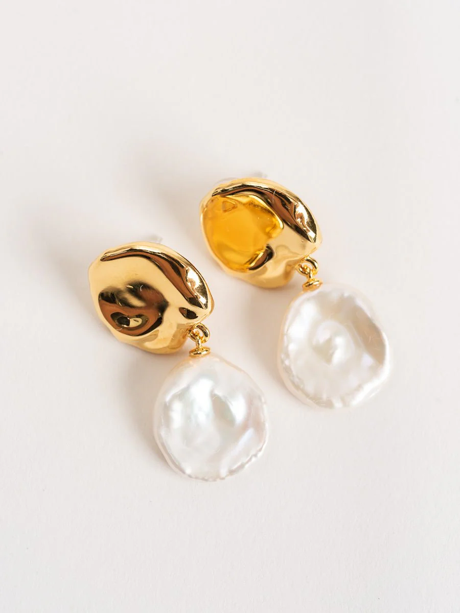 coin reflection earrings - Image 2