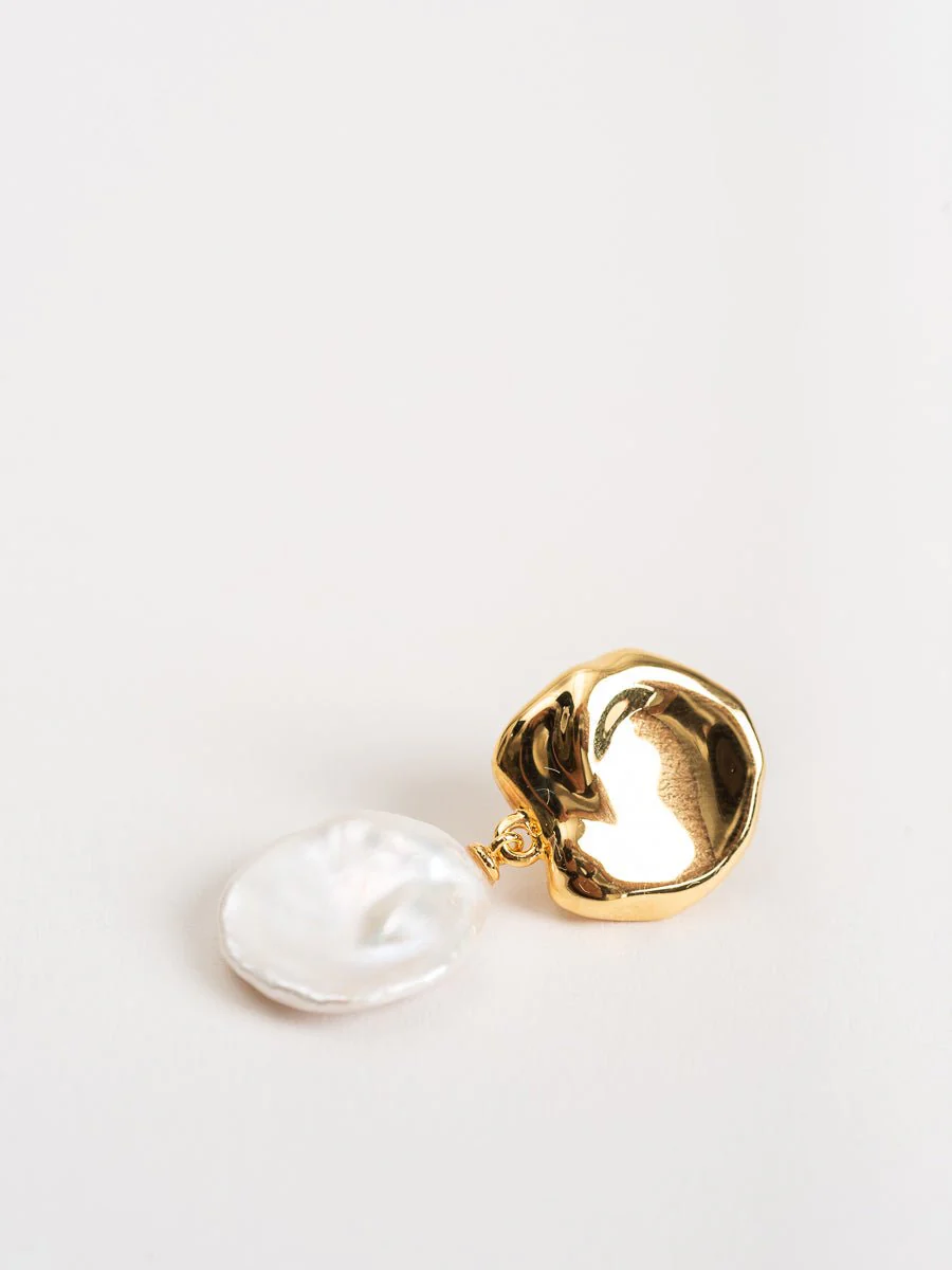 coin reflection earrings - Image 3