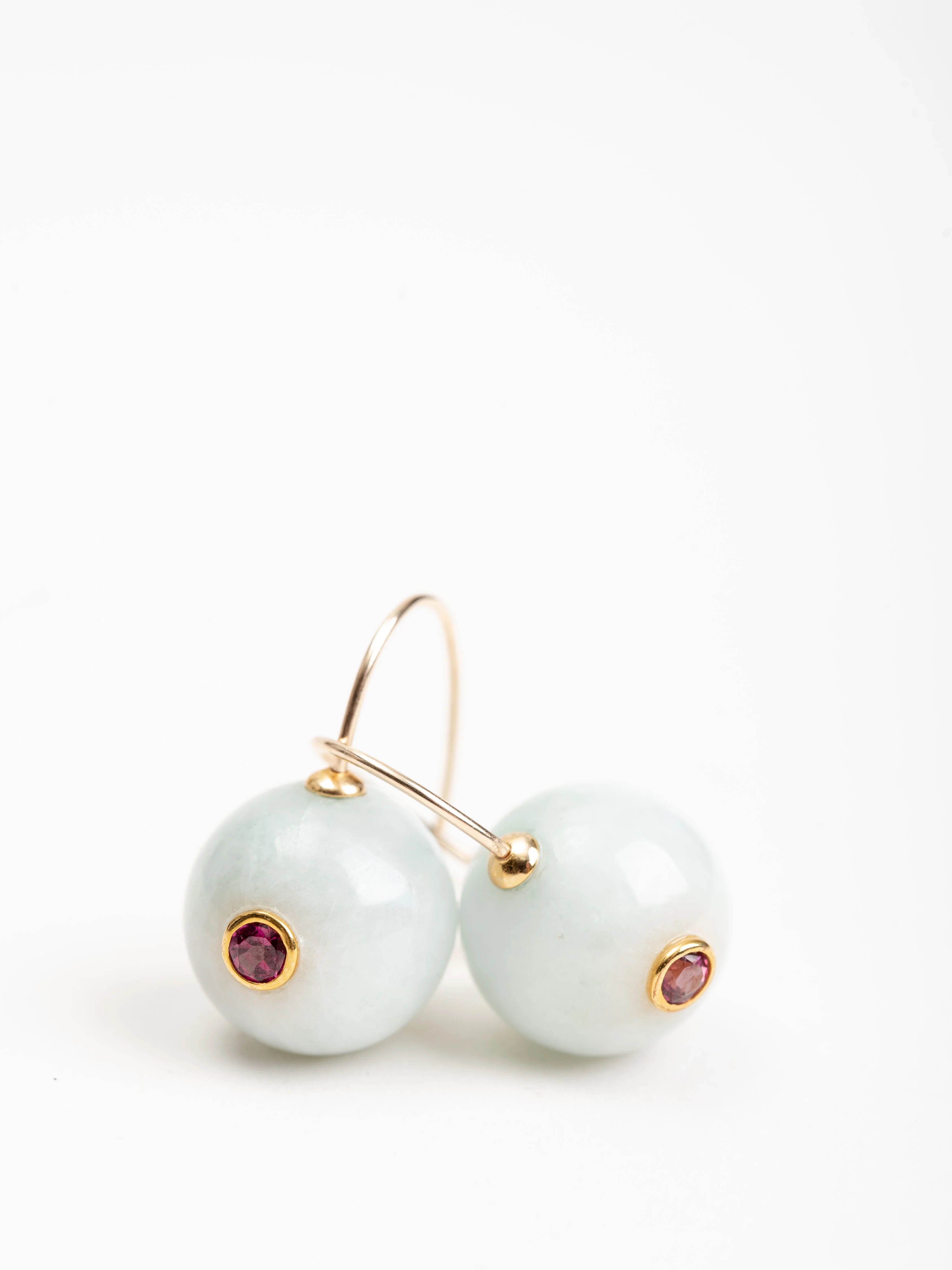 comet earrings - jade - Image 4