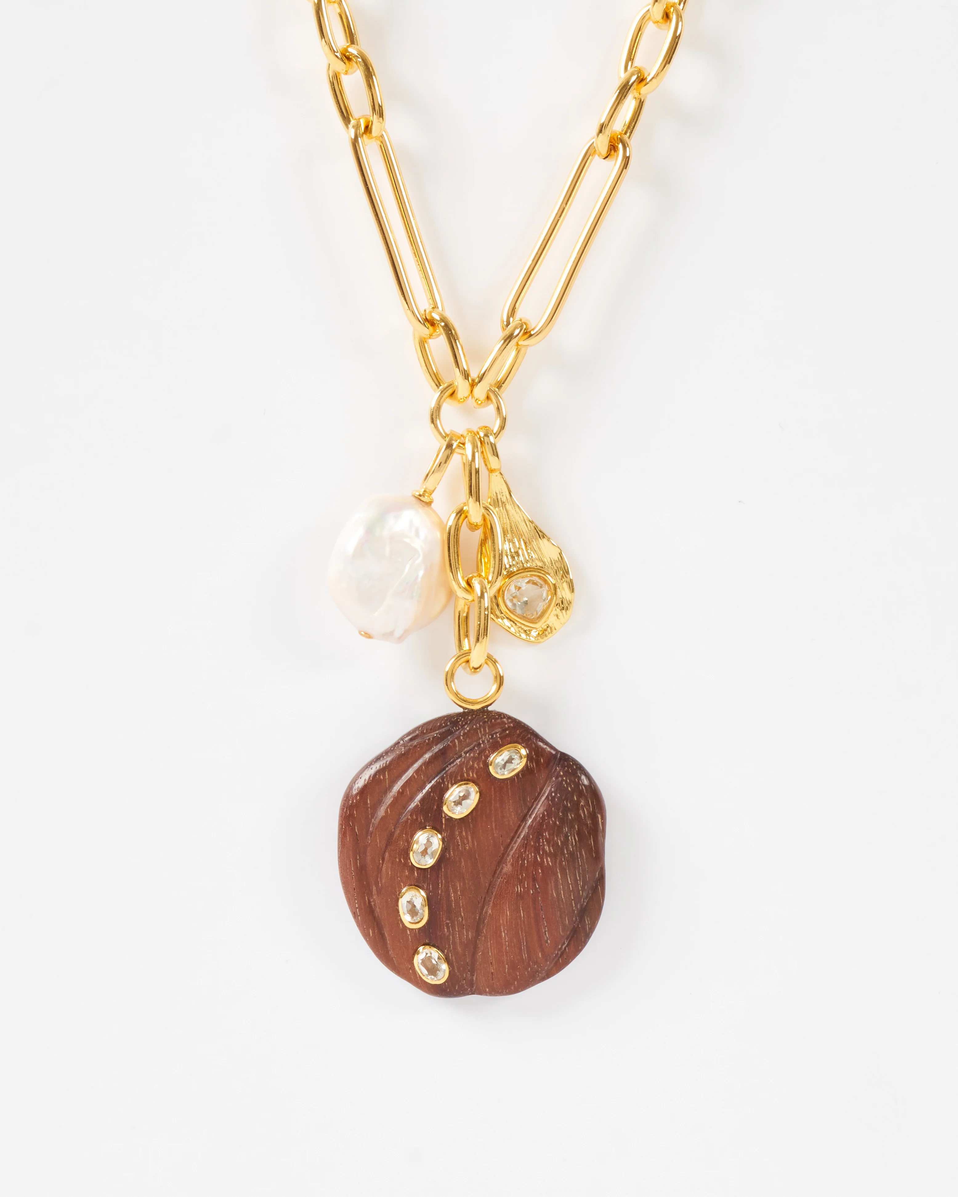composition pendant necklace - Image 3