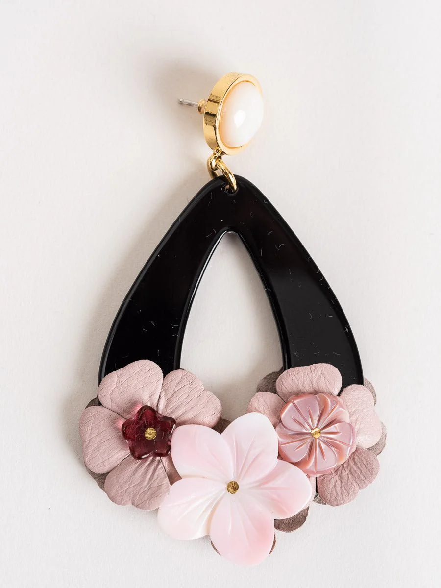 jasmine teardrop earrings - Image 2