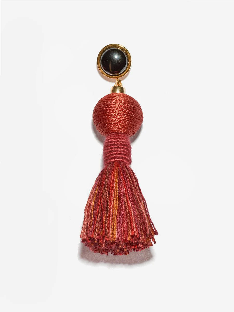 modern craft earrings - cinnamon - Image 2