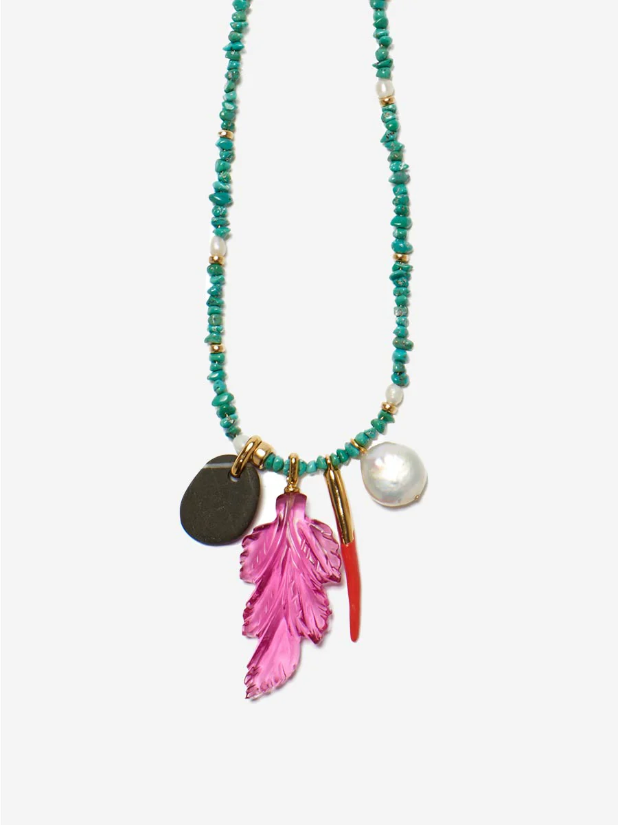 neon reef charm necklace - Image 2