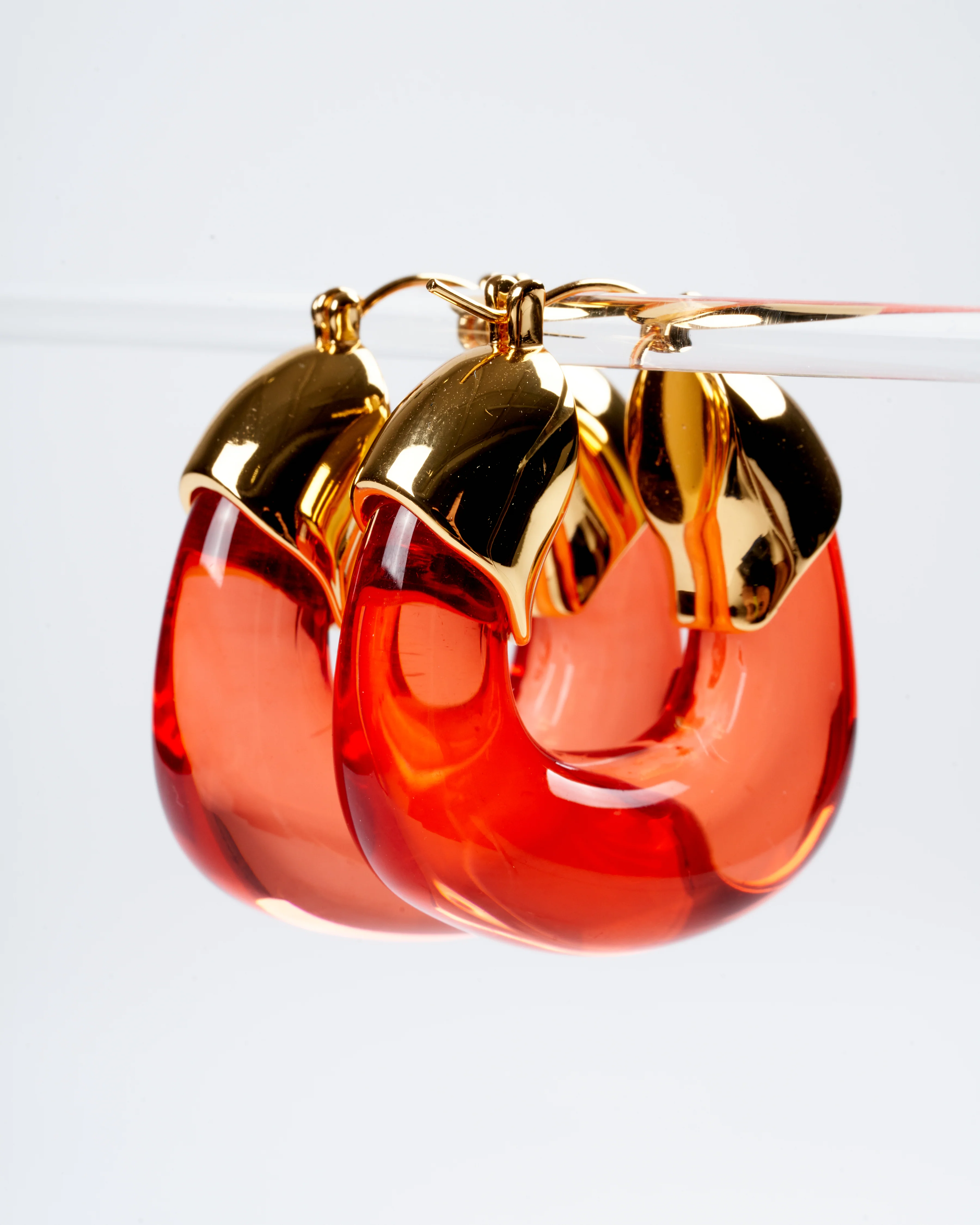 organic hoops - persimmon - Image 2