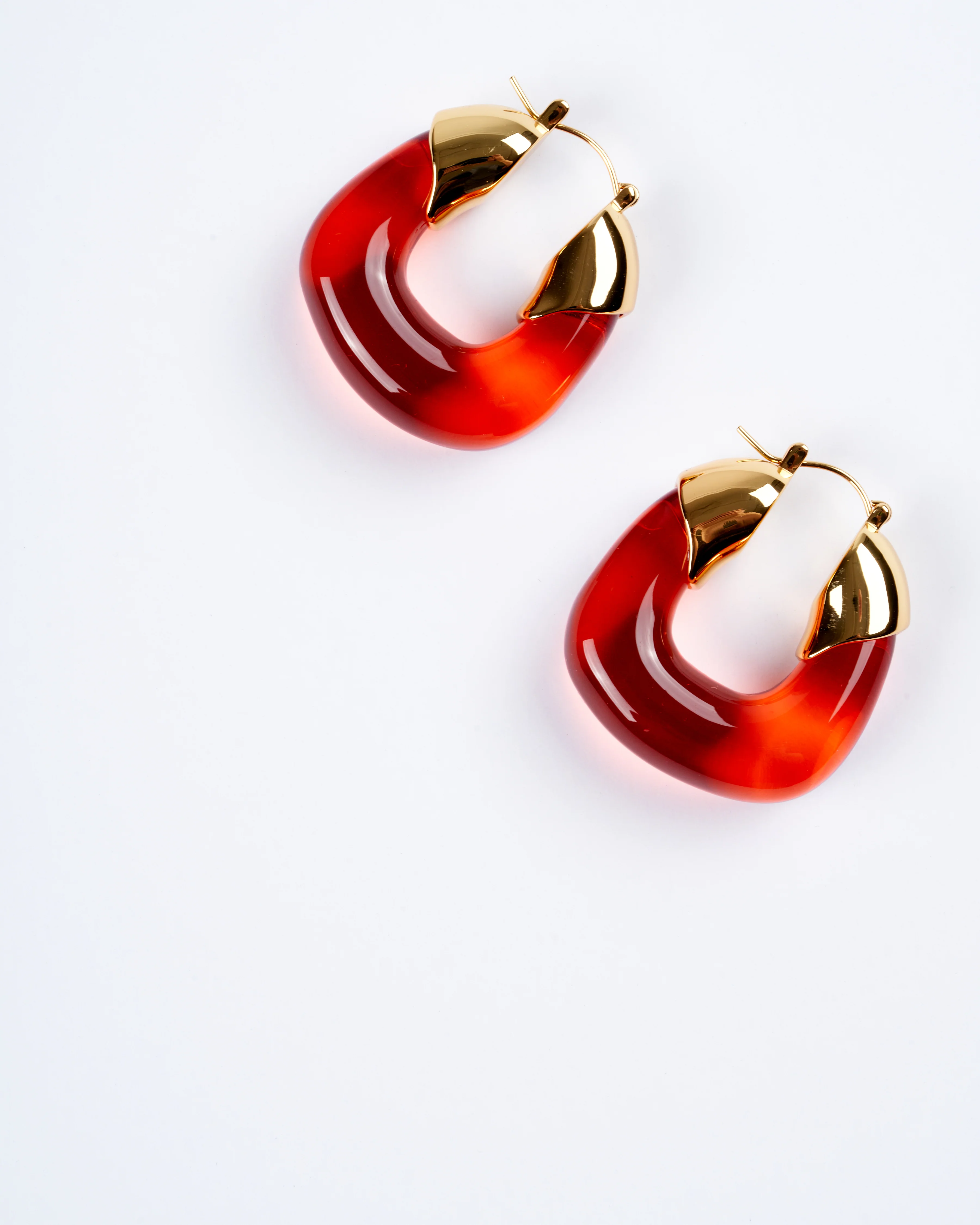 organic hoops - persimmon - Image 4