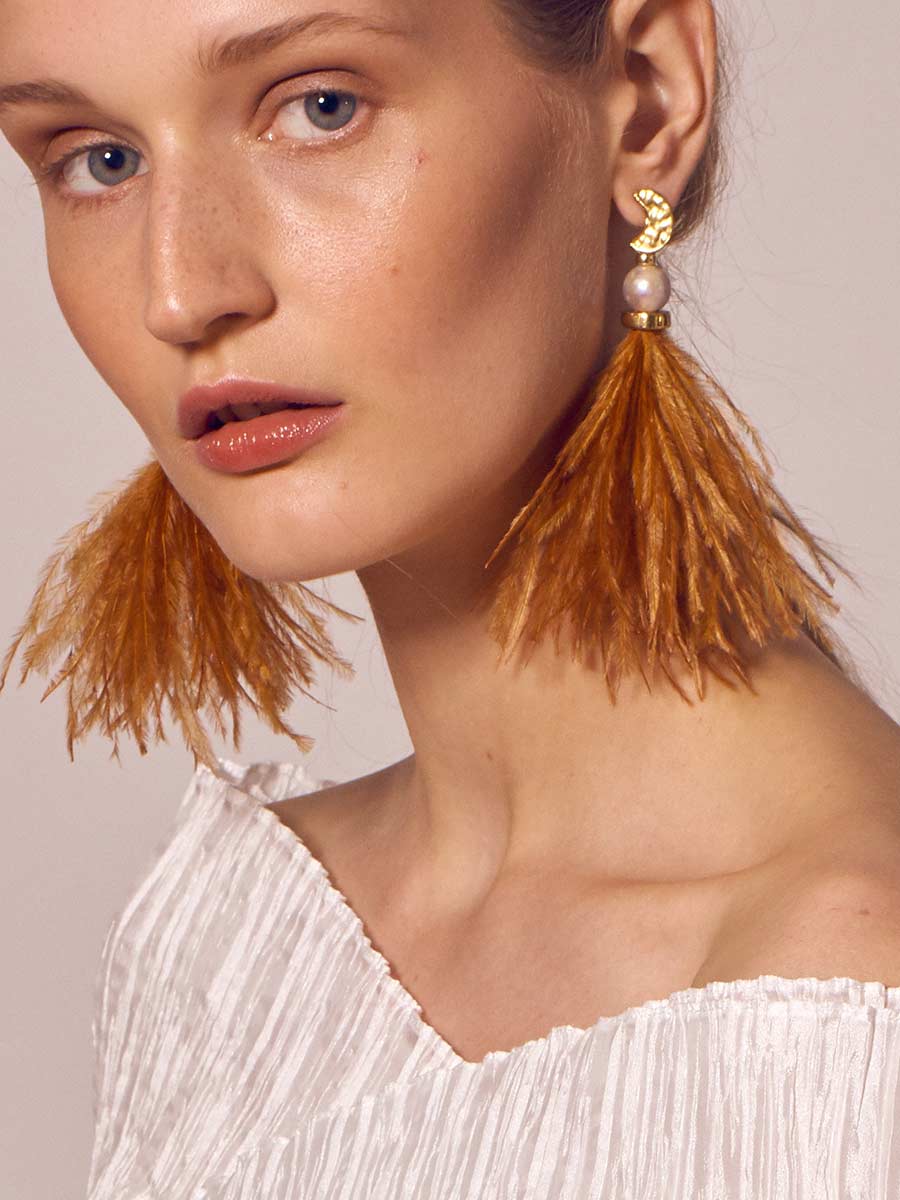 parker earrings - copper - Image 3
