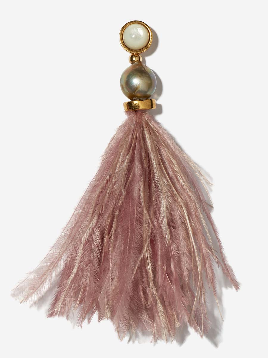parker earrings - mulberry - Image 2