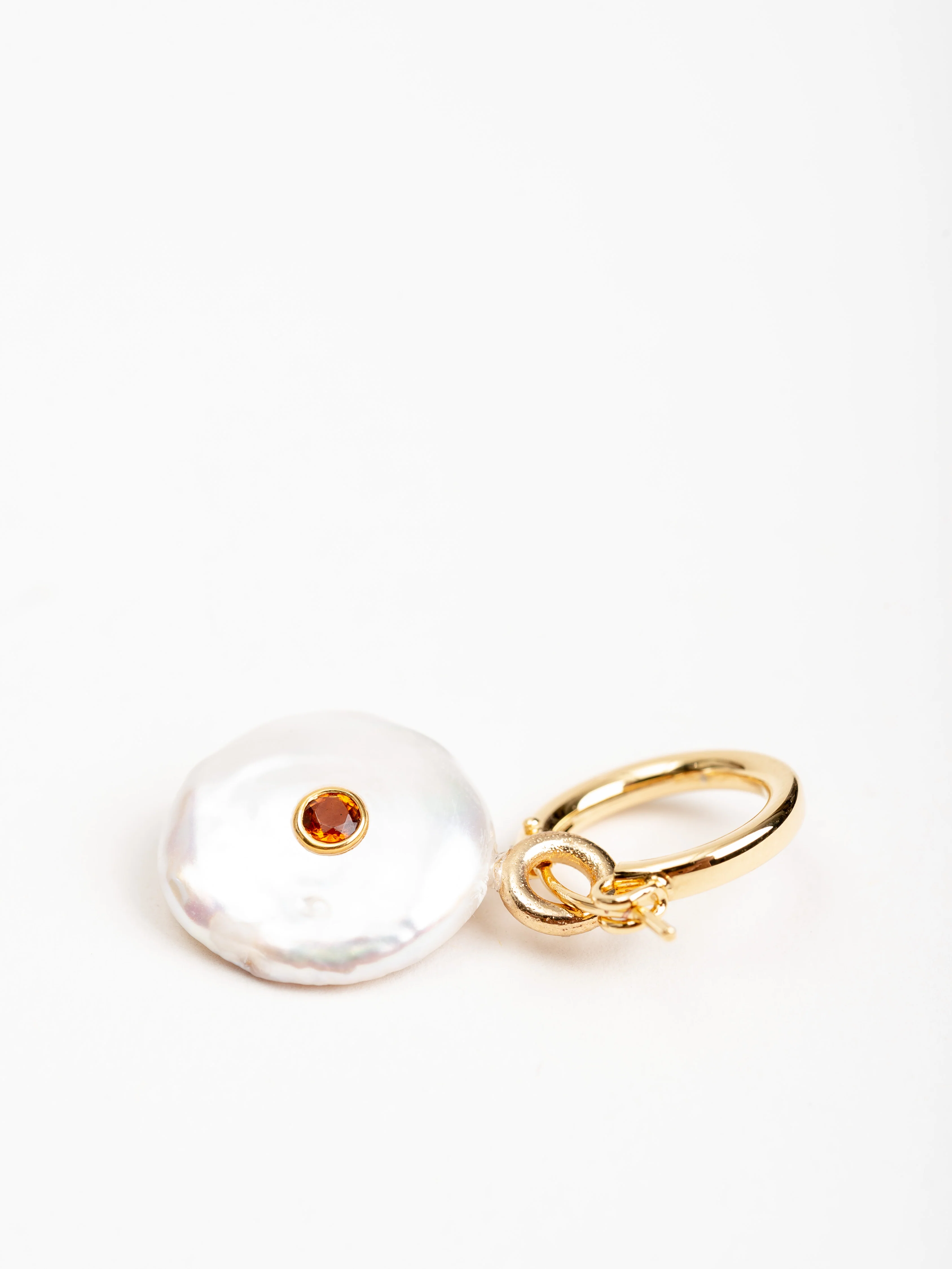 pietra earrings - gold/citrine - Image 3