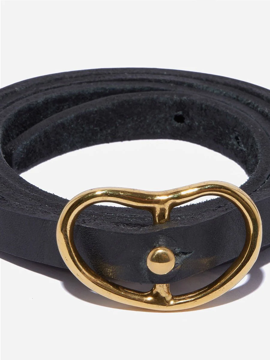 skinny georgia belt - black - Image 2