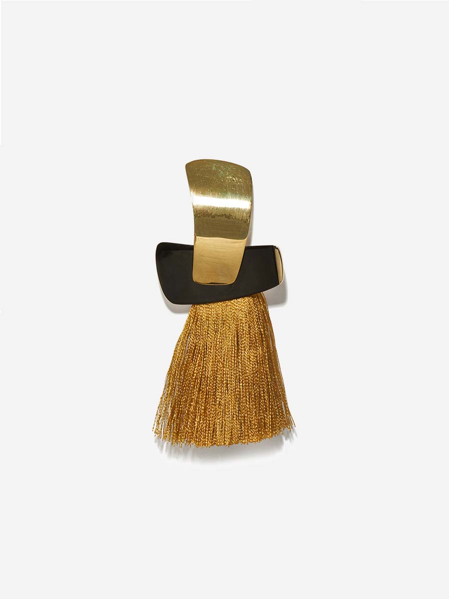 totem tassel earrings - Image 2