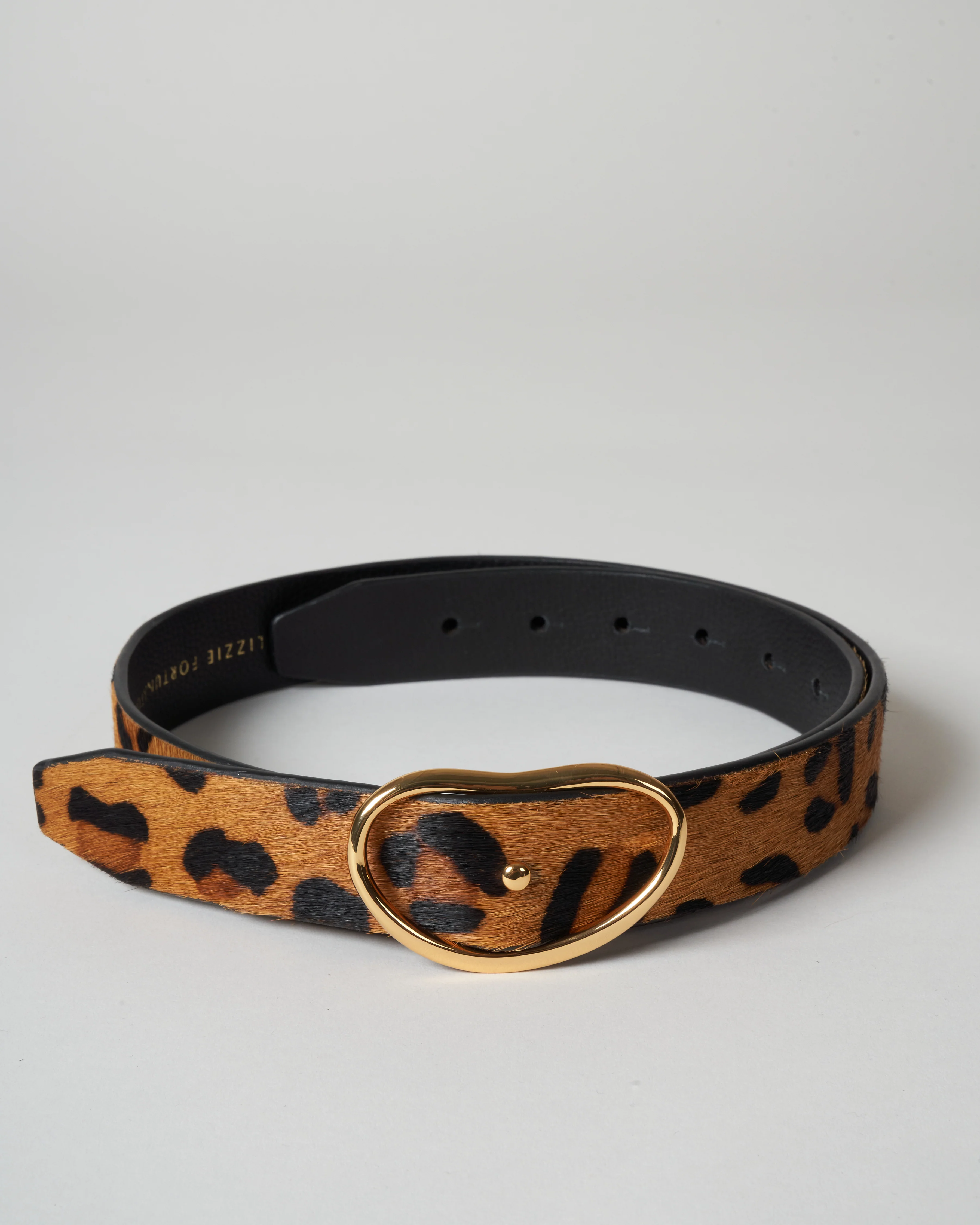 wide georgia belt - dark leopard - Image 2
