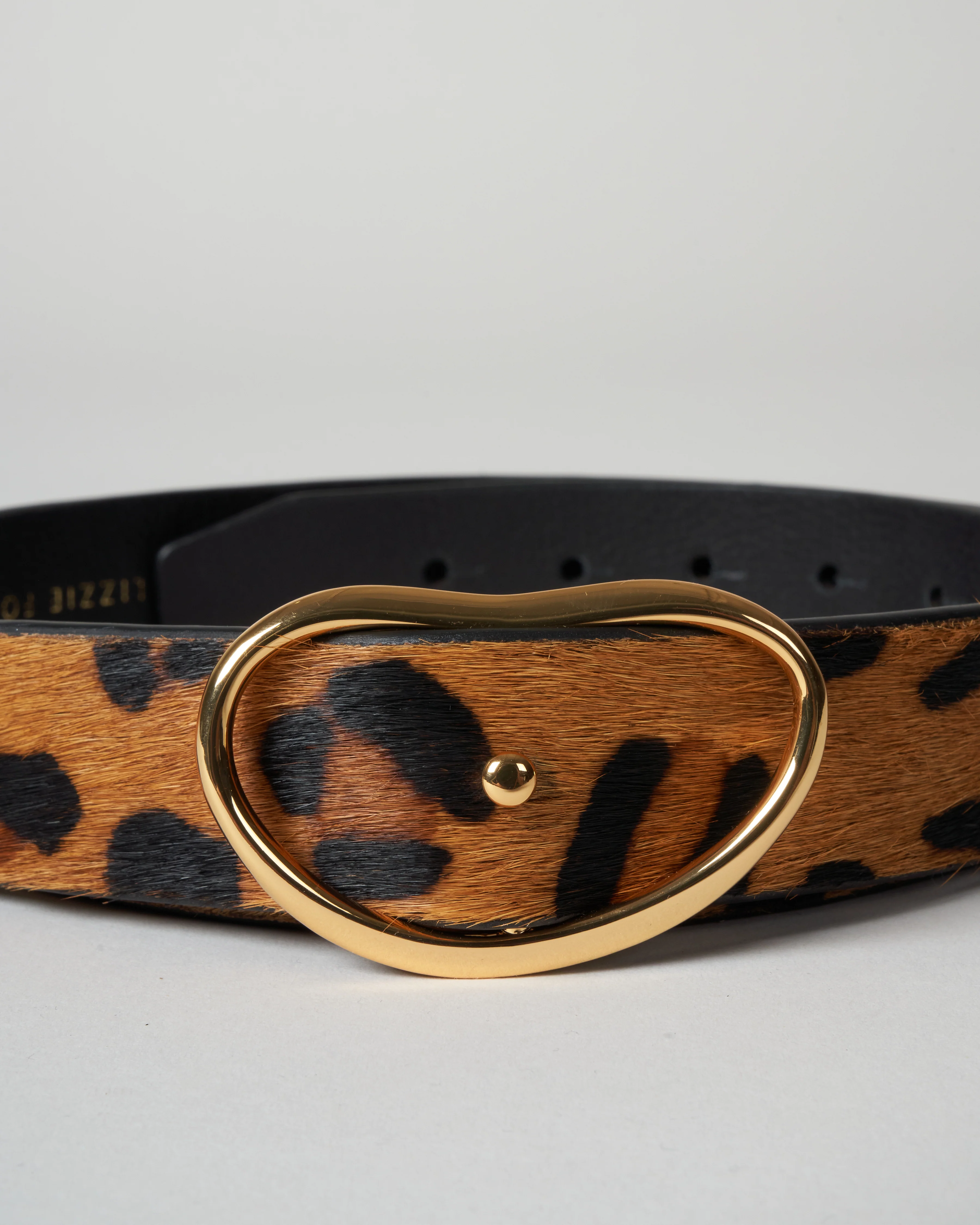 wide georgia belt - dark leopard - Image 3