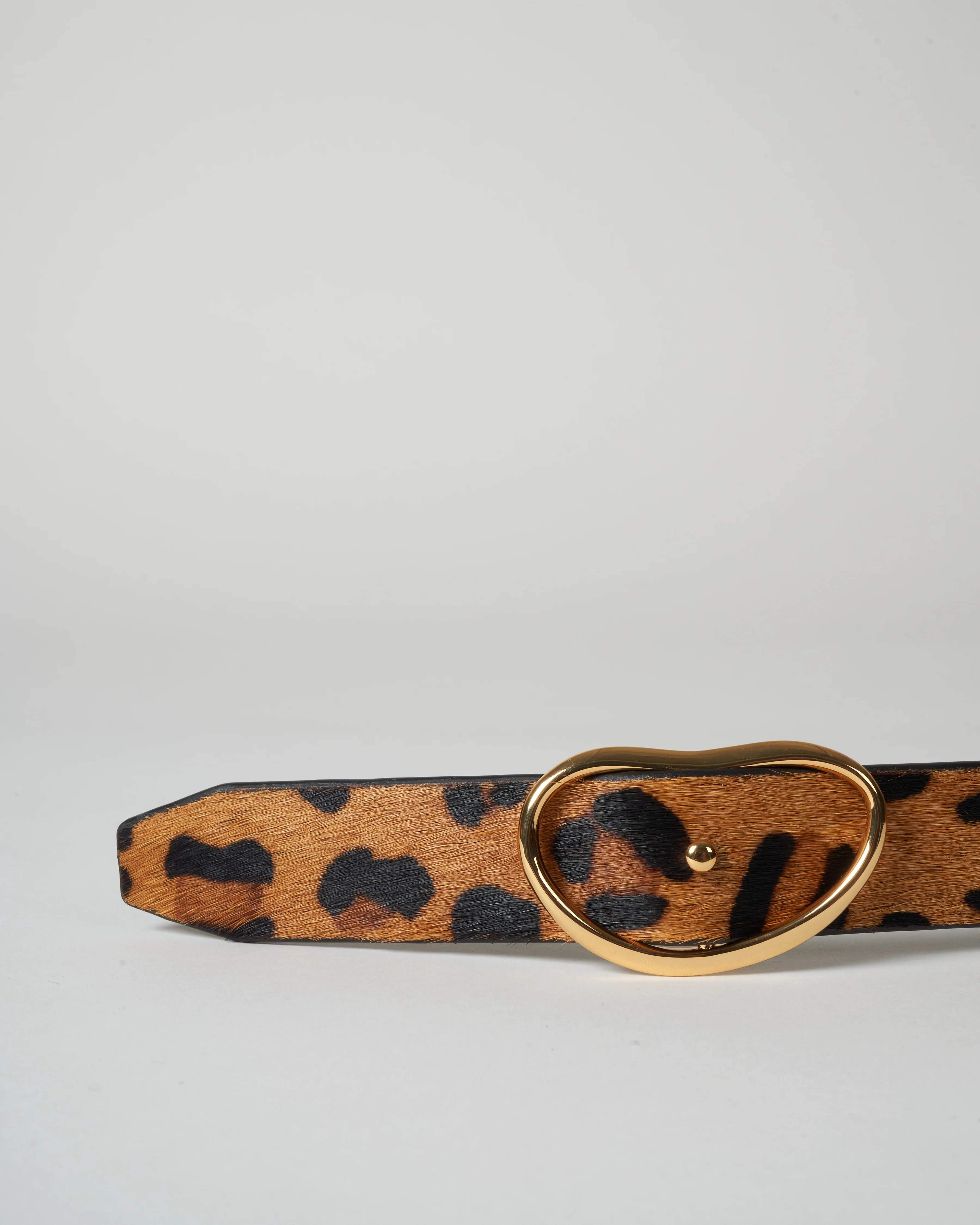 wide georgia belt - dark leopard - Image 5