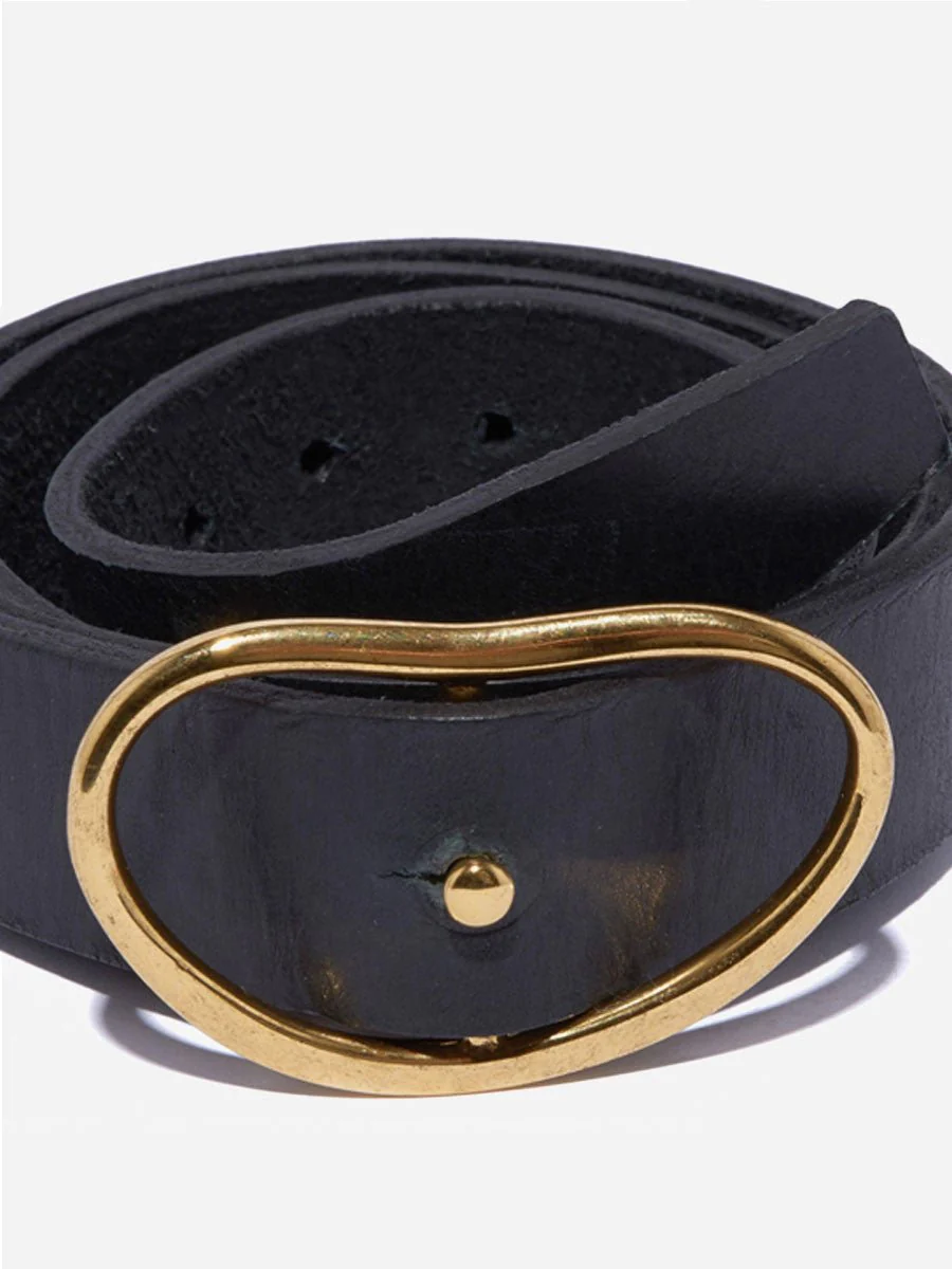 wide georgia belt - black - Image 2