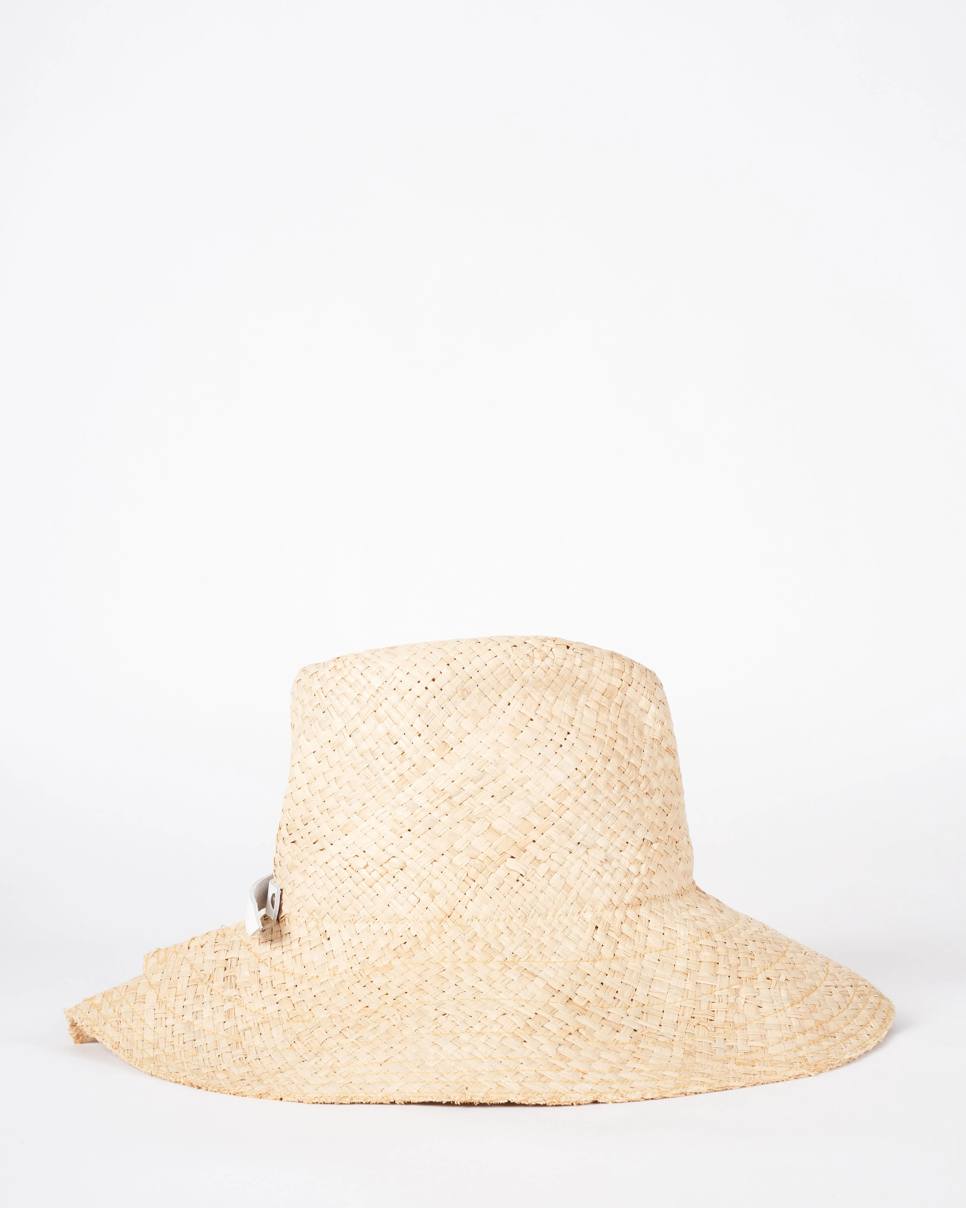 commando hat - straw natural / white - Image 3