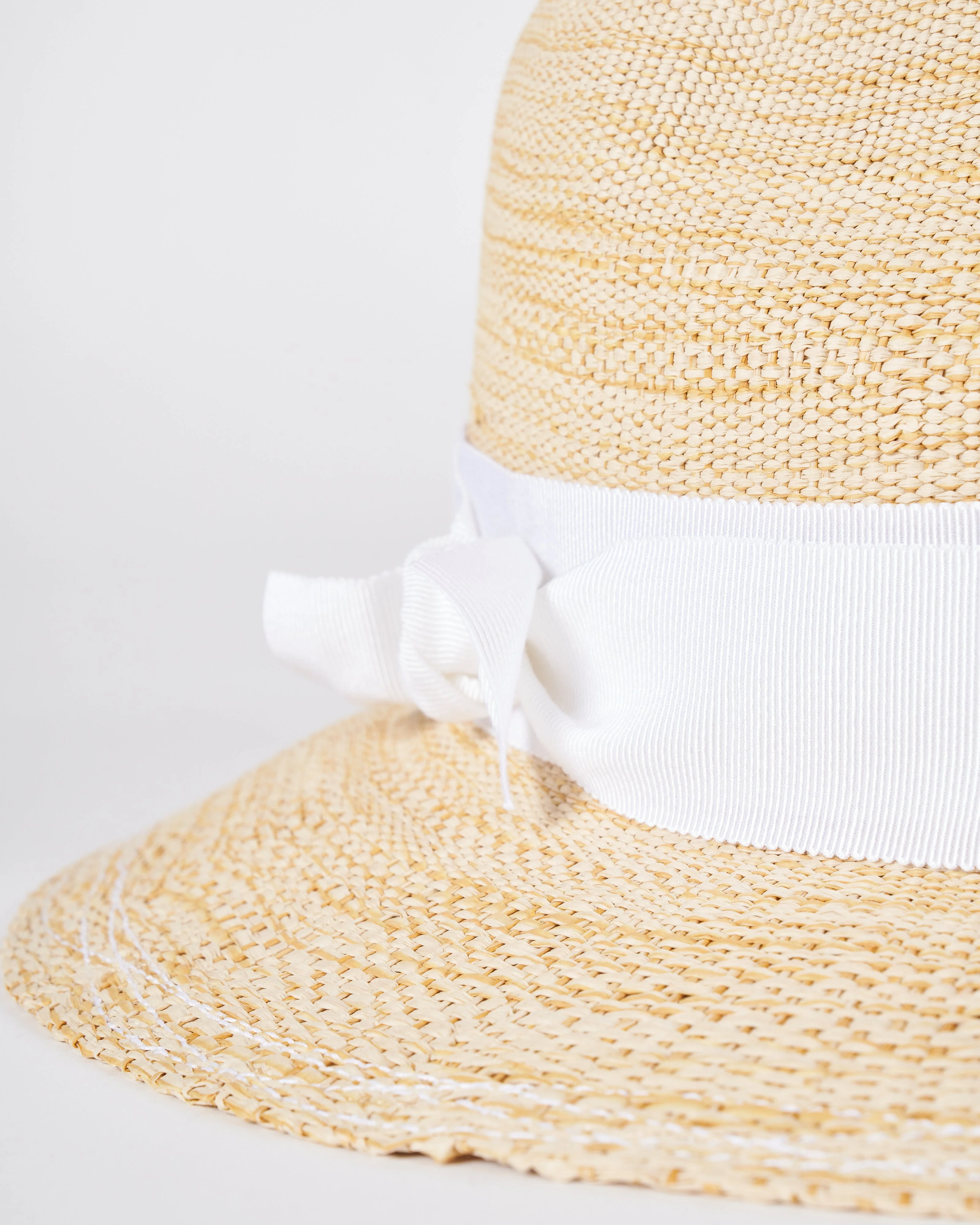 rise 'n shine hat - oatmeal / white - Image 4