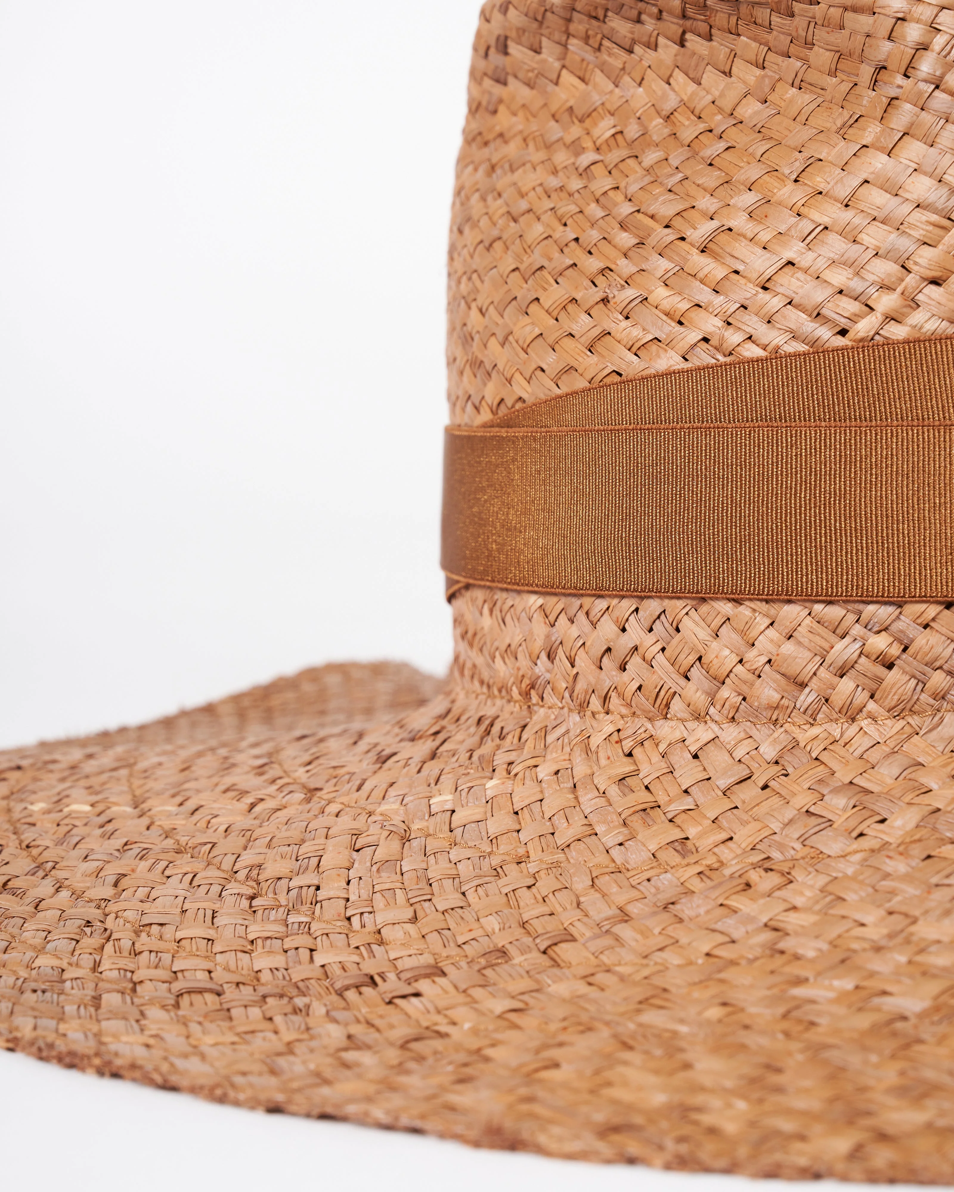 snap first aid hat - straw caramel / bronze - Image 3