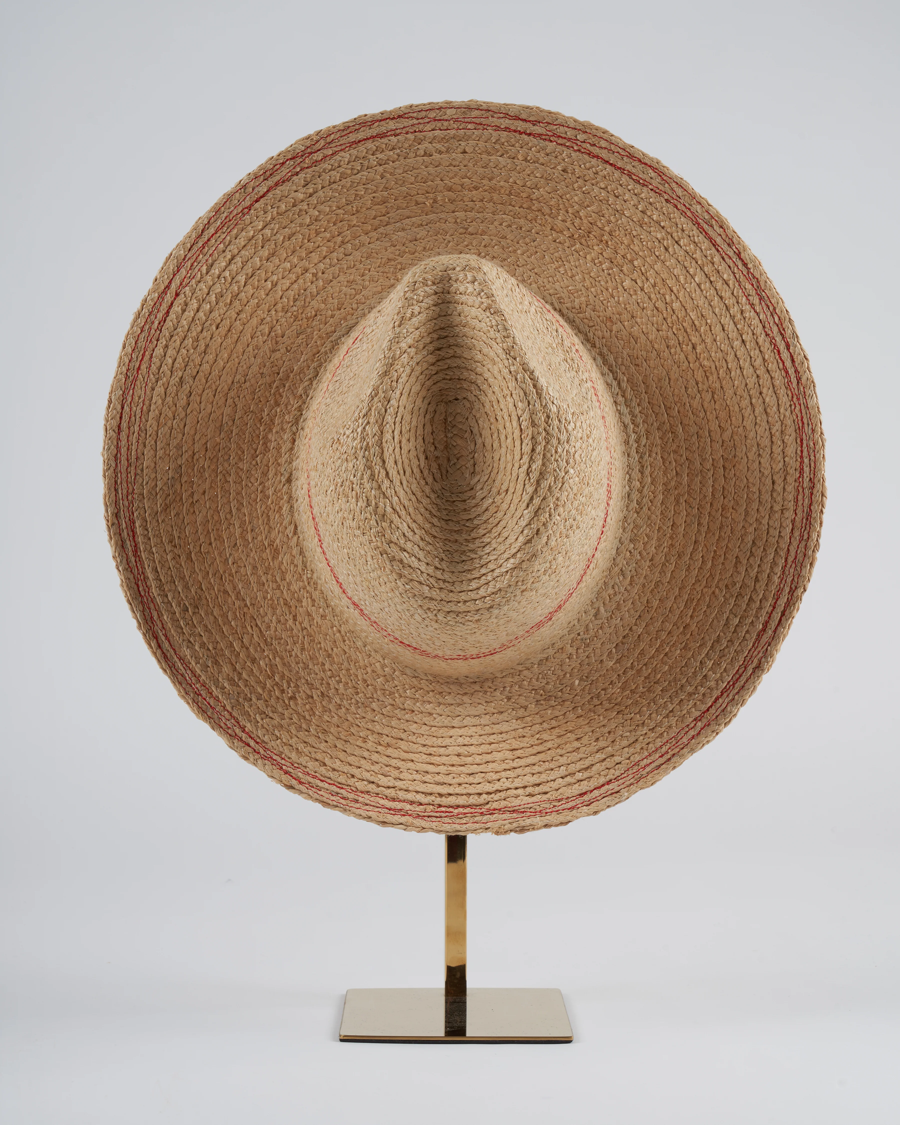 tracks sun hat - bright red - Image 6