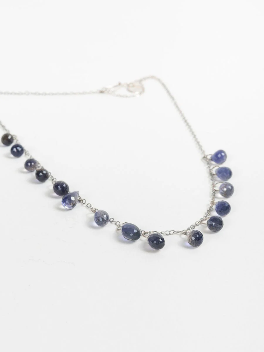 lolite briolettes necklace - Image 2