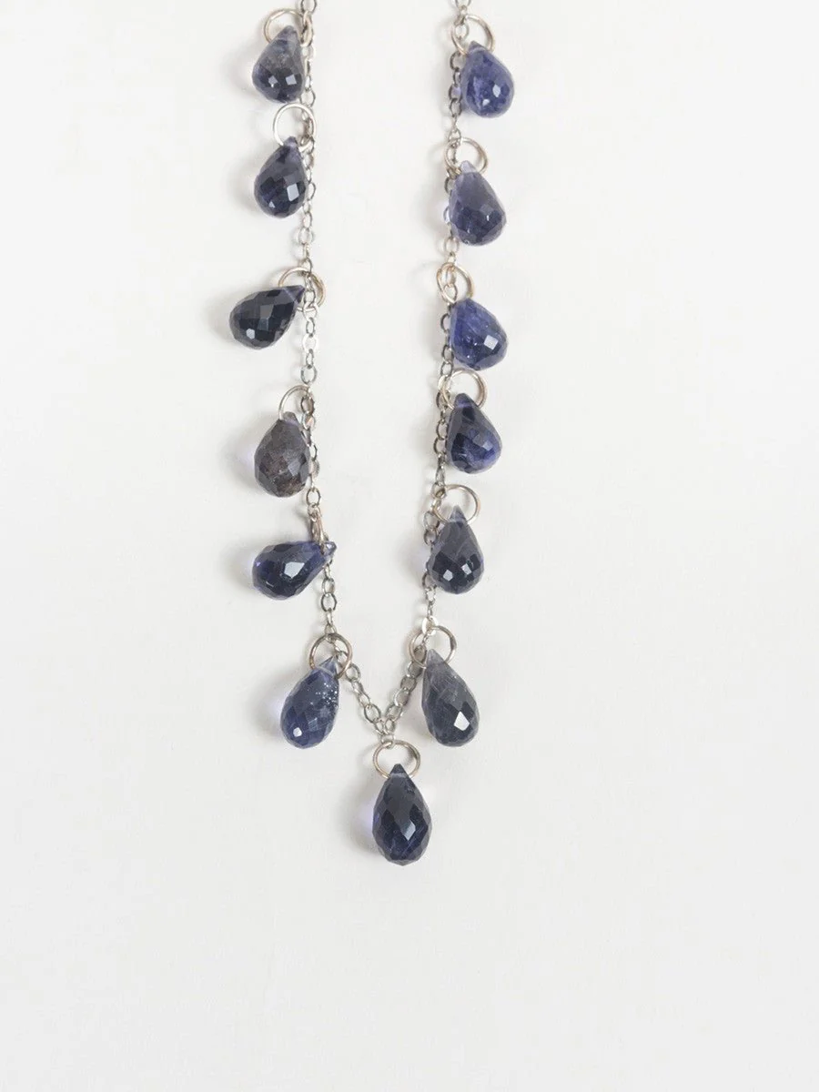 lolite briolettes necklace - Image 4