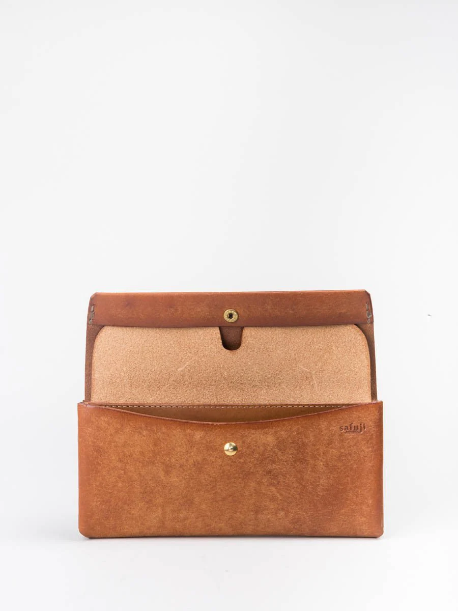 long wallet - camel - Image 4