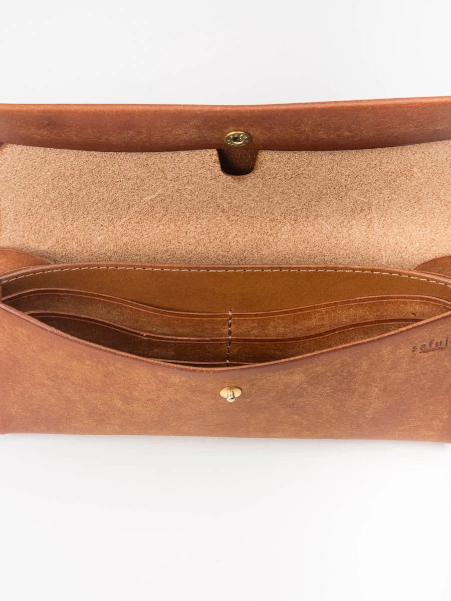 long wallet - camel - Image 5
