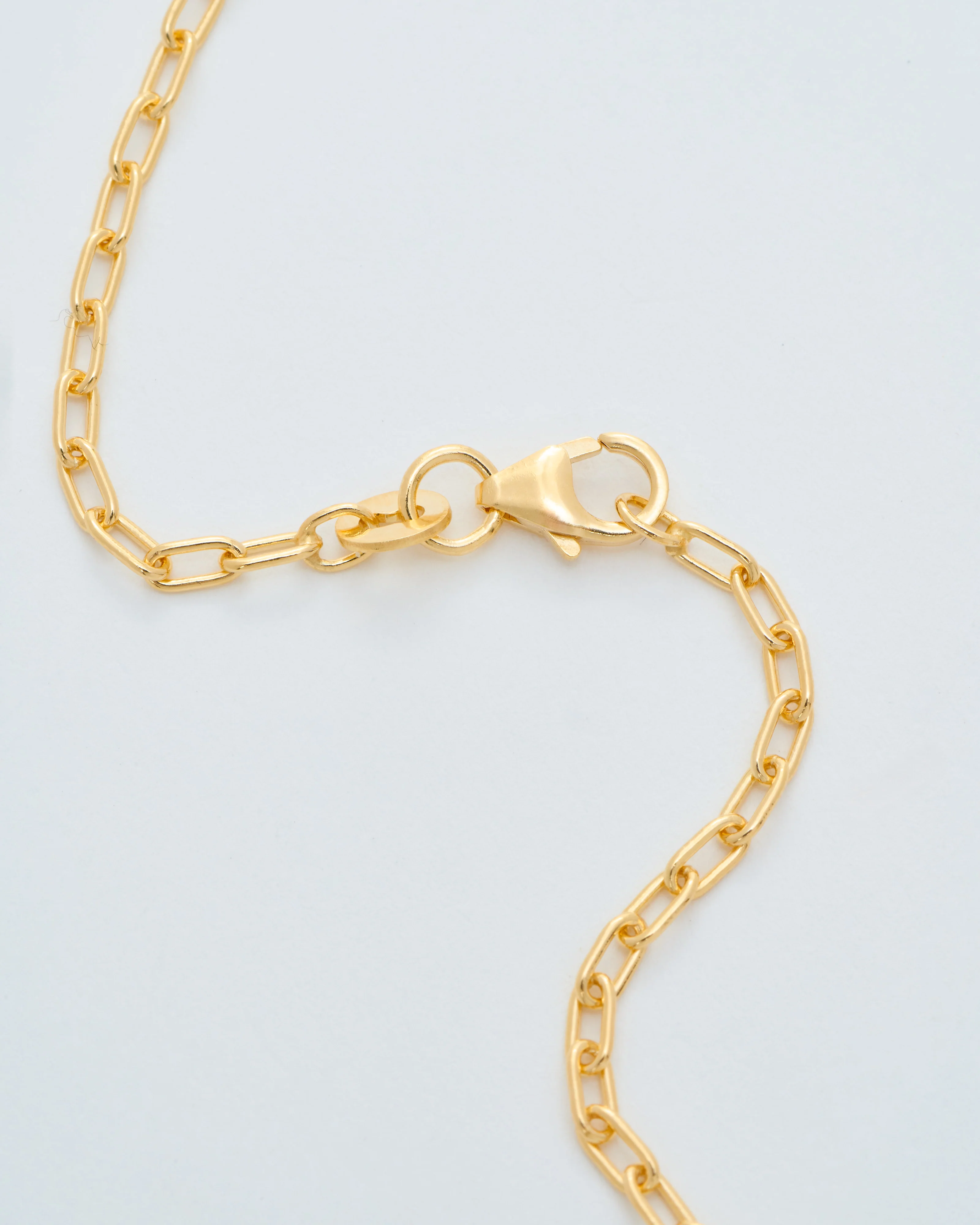 baguette oval locket necklace set - Image 9