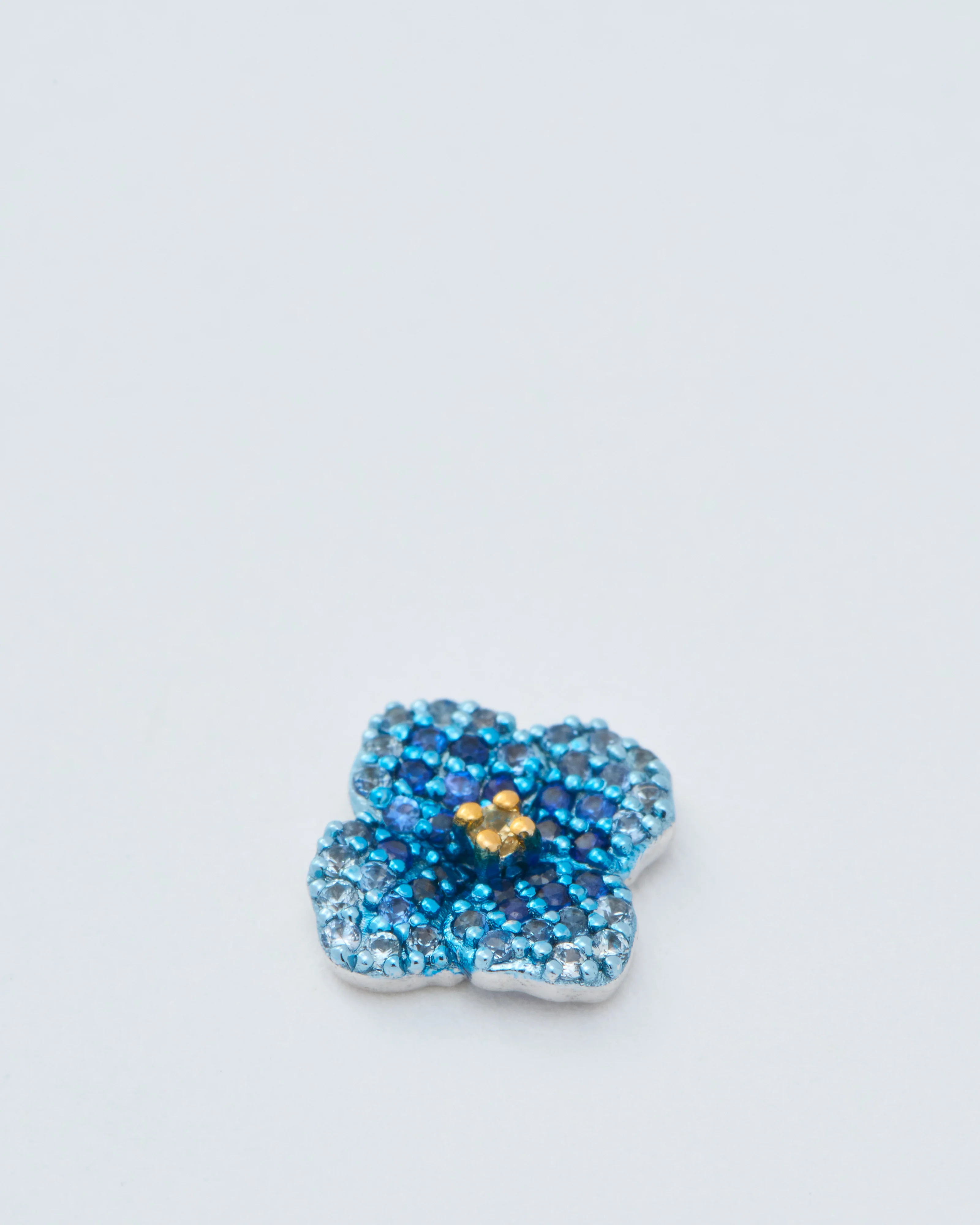 blue poppy charm - Image 2